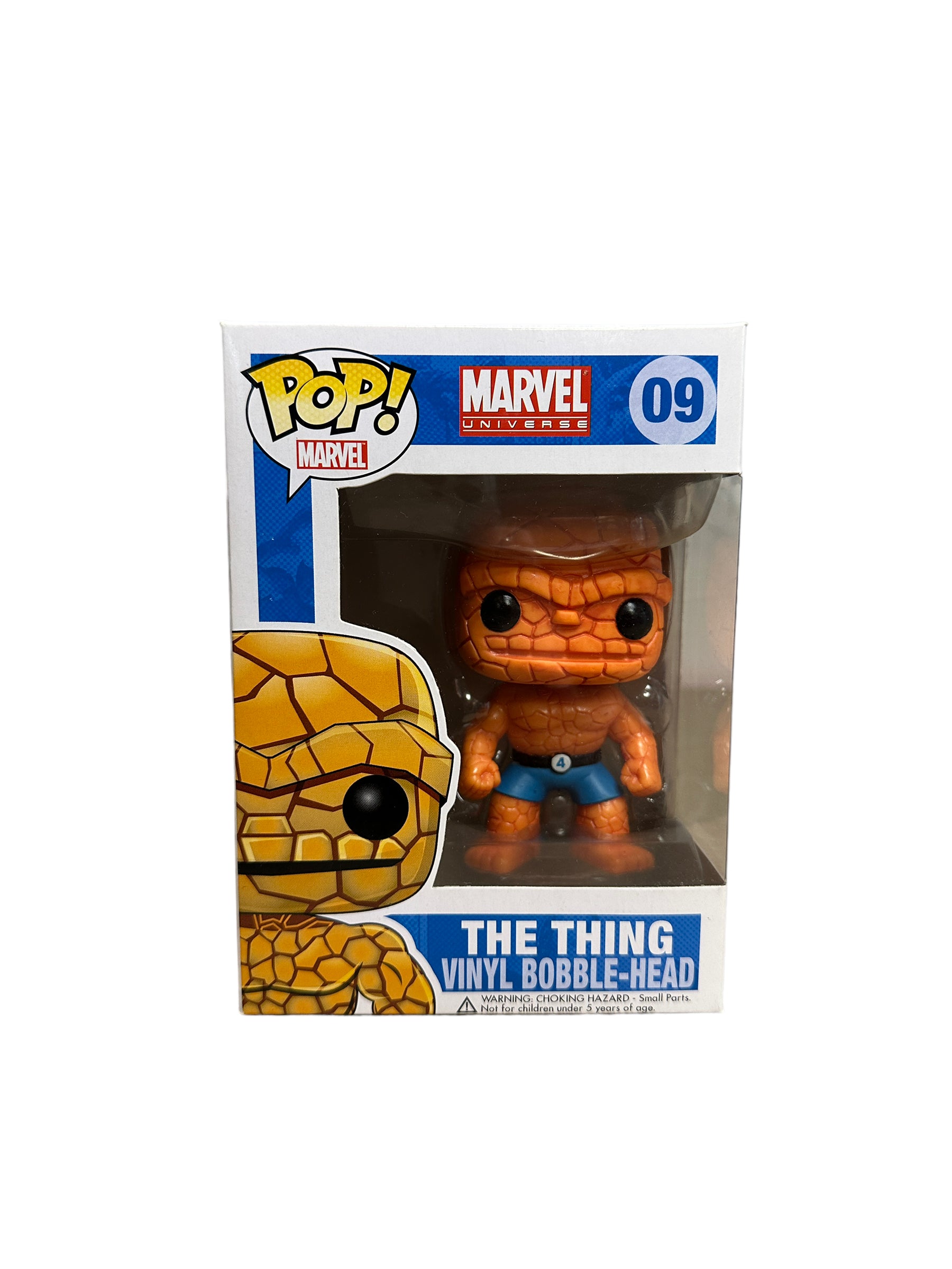 The Thing #09 Funko Pop! - Marvel Universe - 2013 Pop! - Condition 7.5/10