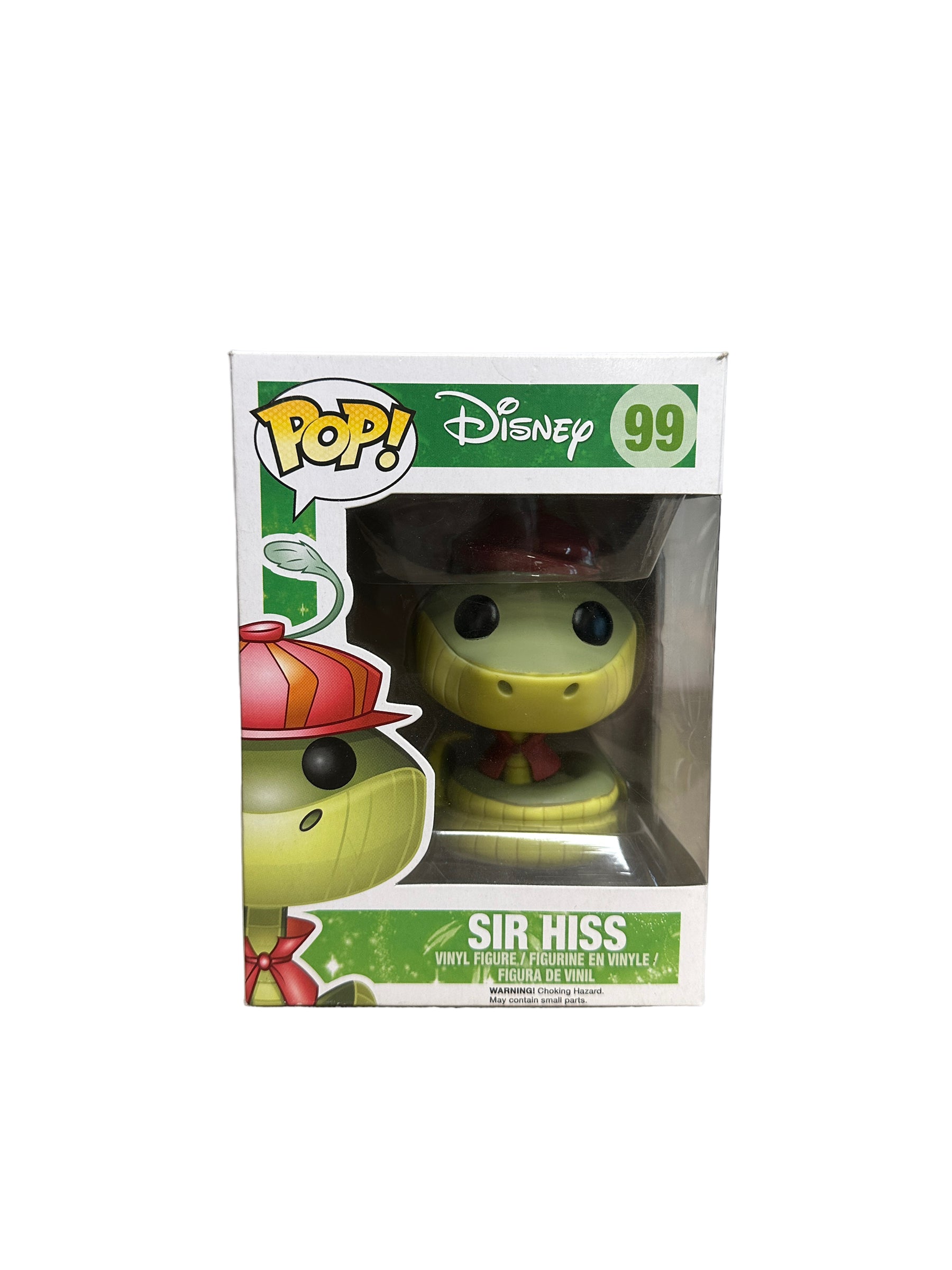 Sir Hiss #99 Funko Pop! - Disney Series 6 - 2014 Pop! - Condition 7.5/10