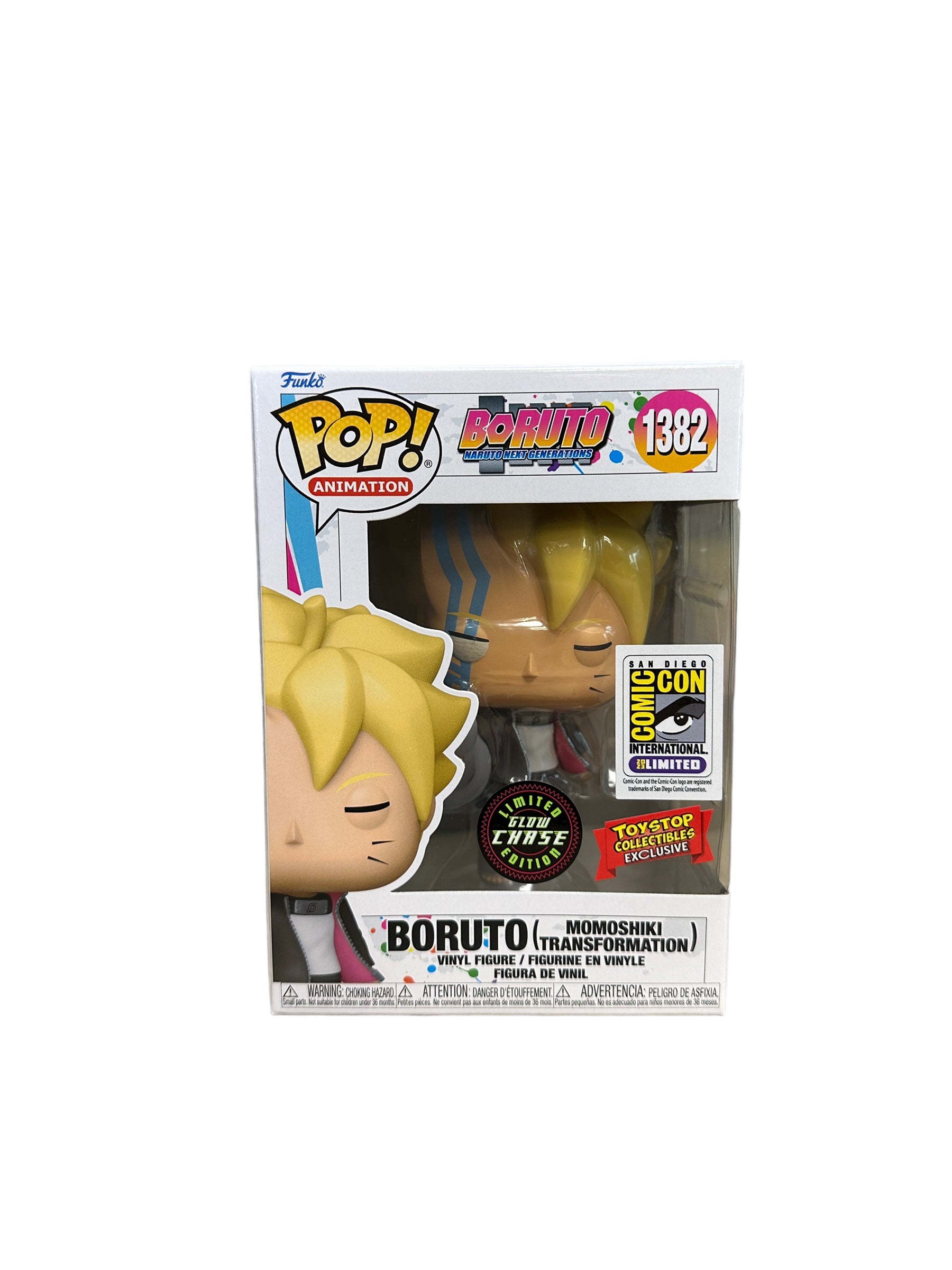 Funko Pop Boruto Momoshiki cheapest transformation chase SDCC