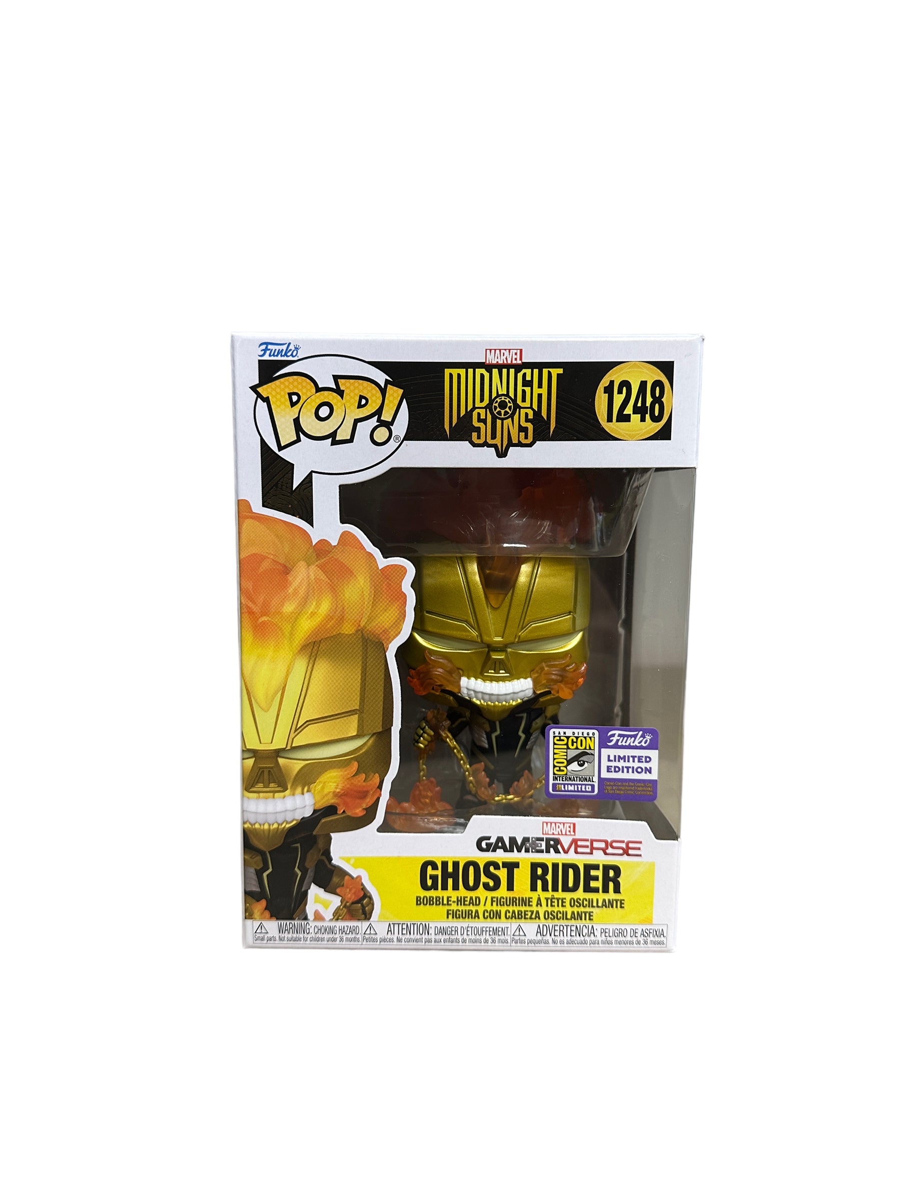 Funko Pop Marvel Ghost hotsell Rider Convention Exclusive SDCC Limited Edition Comic-Con