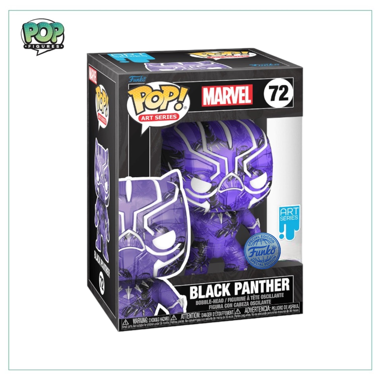 Black Panther #72 Art Series Funko Pop - Marvel - Special Edition