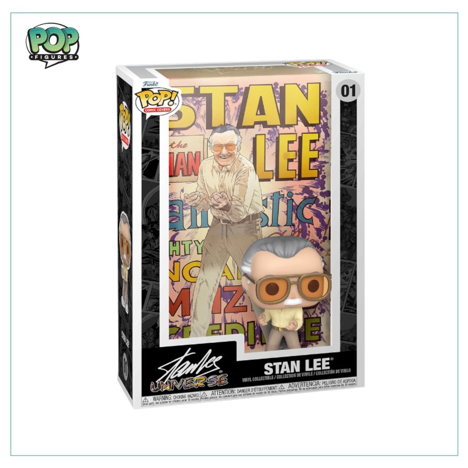 Stan Lee #01 Comic Cover Funko Pop! - Marvel