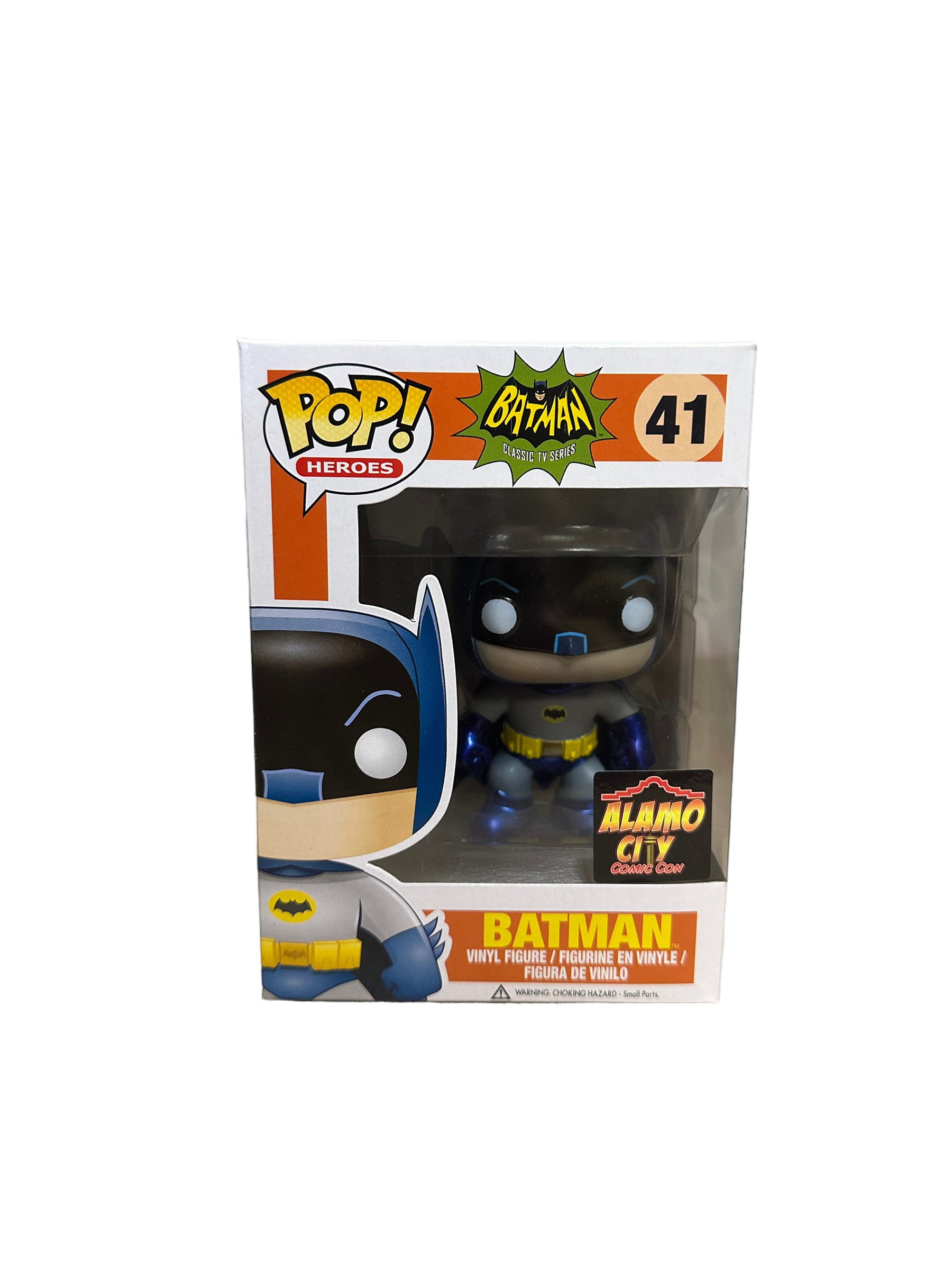 Batman blue store metallic funko pop