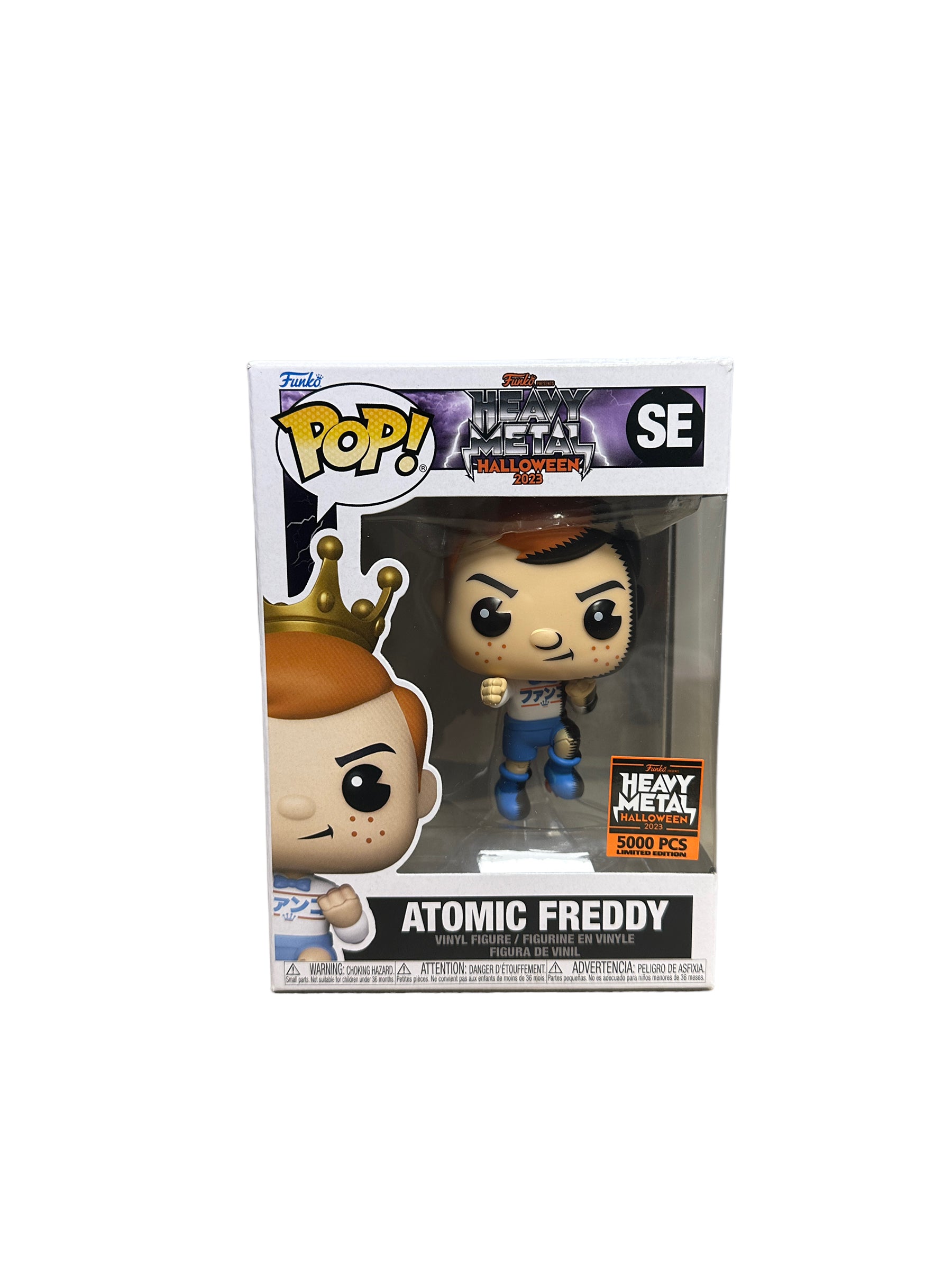 Atomic Freddy (Retro Comic) Funko Pop! - Heavy Metal Halloween 2023 Ex