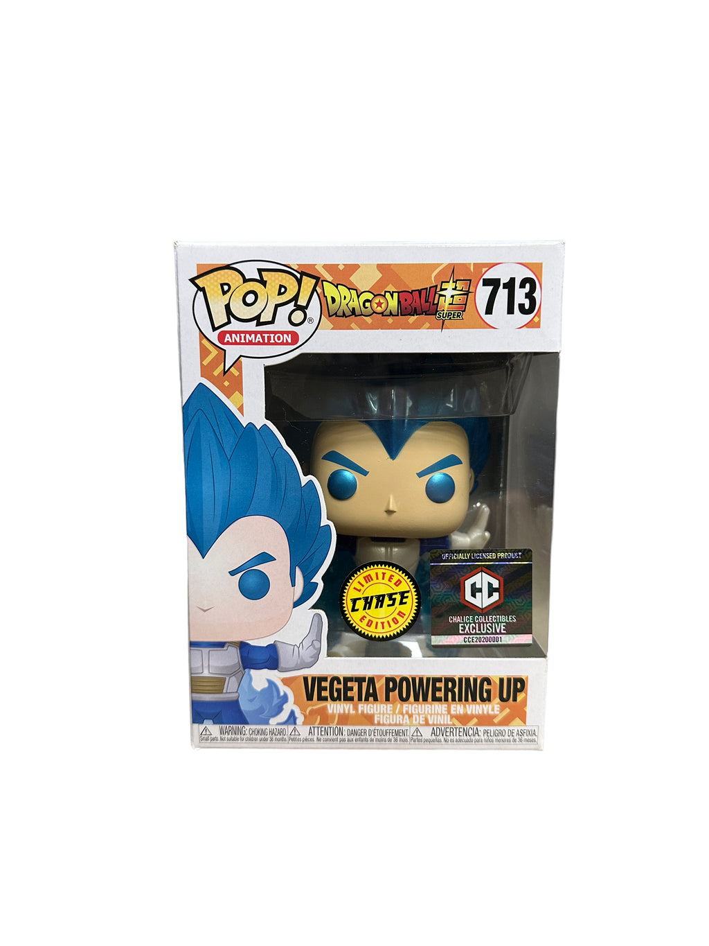 Dragonball Z - Vegeta Powering Up Chase - figurine POP 713 POP! Animation