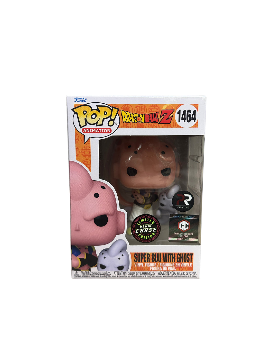 POP! Animation: Dragon Ball Z - Super Buu with Ghost #1464 (PR: Chalice  Collectibles Exclusive)