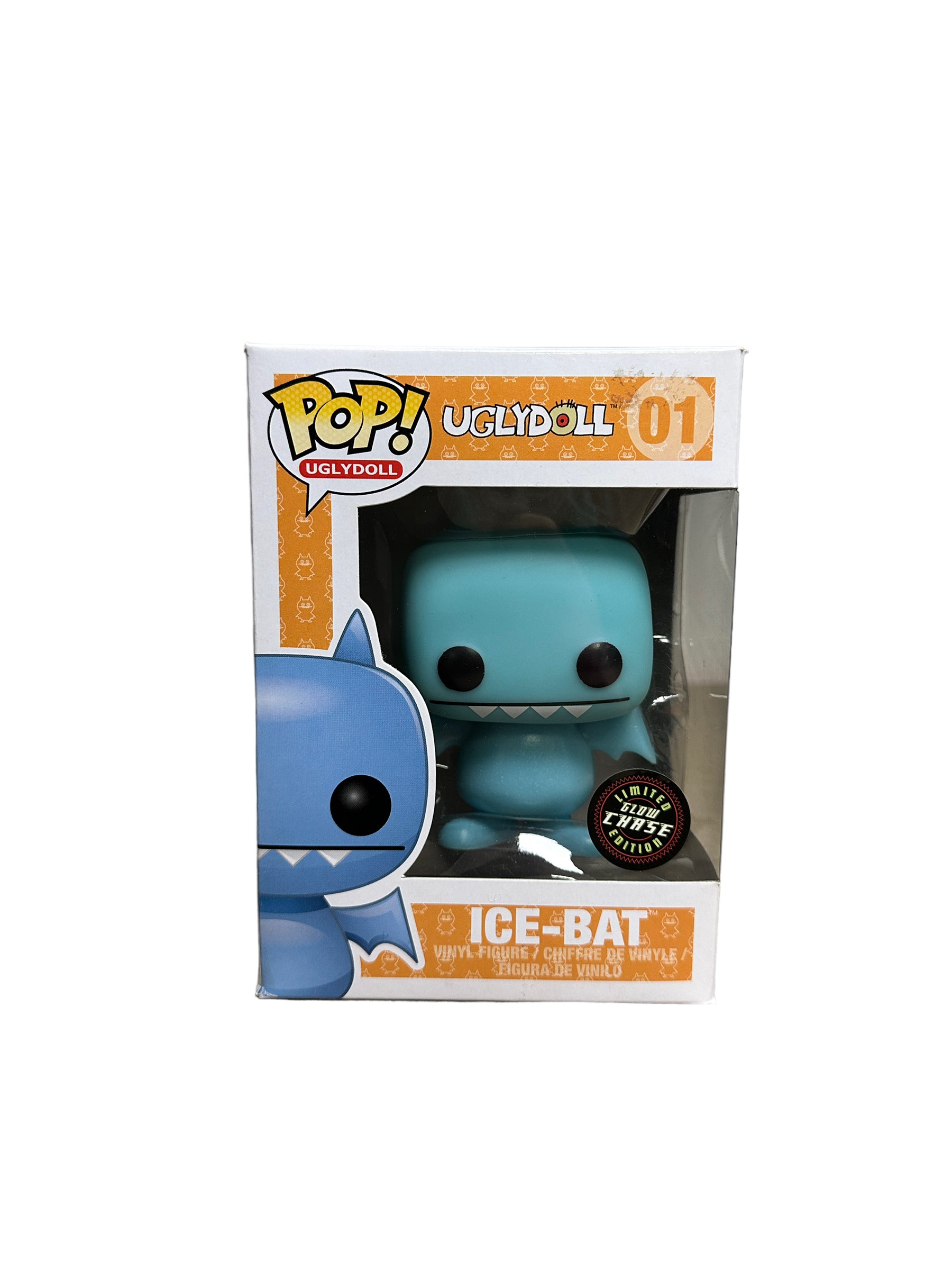 Ice Bat #01 (Glow Chase) Funko Pop! - Uglydoll - 2011 Pop! - Condition 8/10