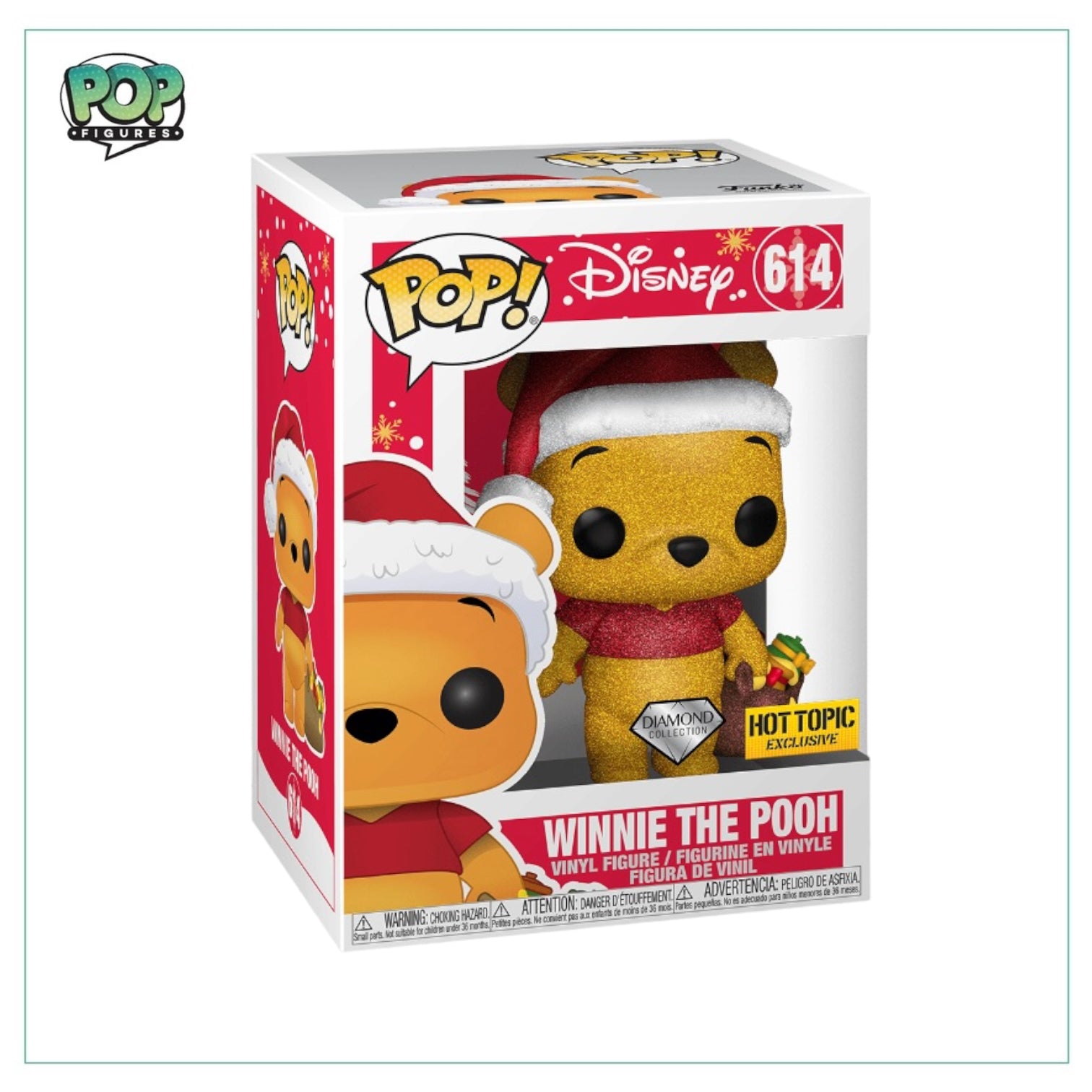 Winnie the Pooh #614 (Diamond) Funko Pop! - Disney - Hot Topic Exclusive