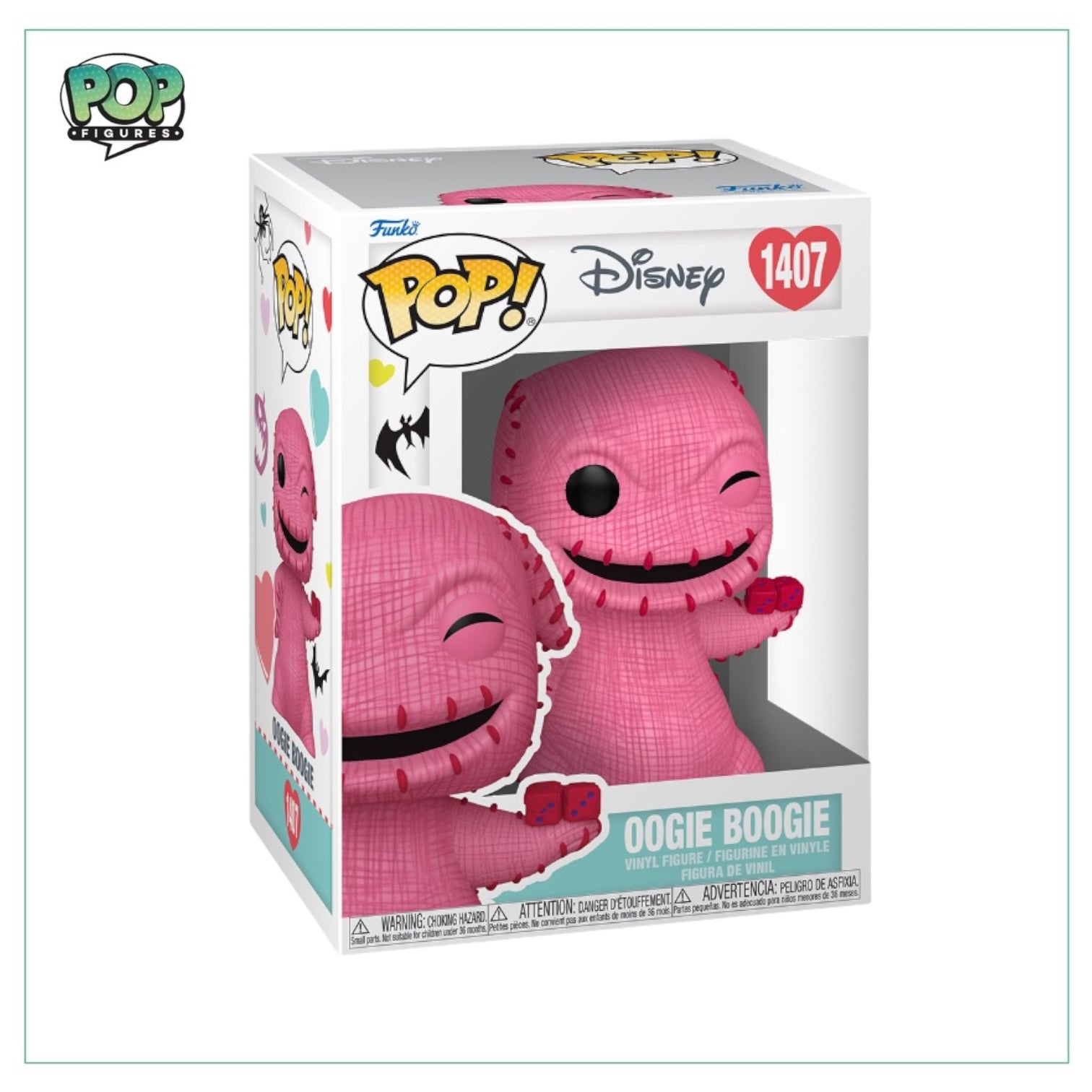 Oogie Boogie #1407 Funko Pop! - Disney Valentines