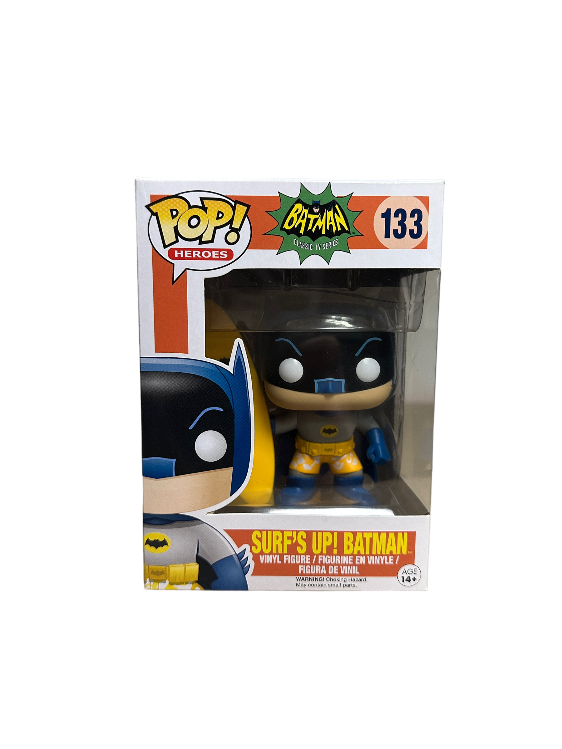 Surf's Up! Batman #133 Funko Pop! - Batman Classic TV Series - 2016 Pop! - Condition 8.75/10