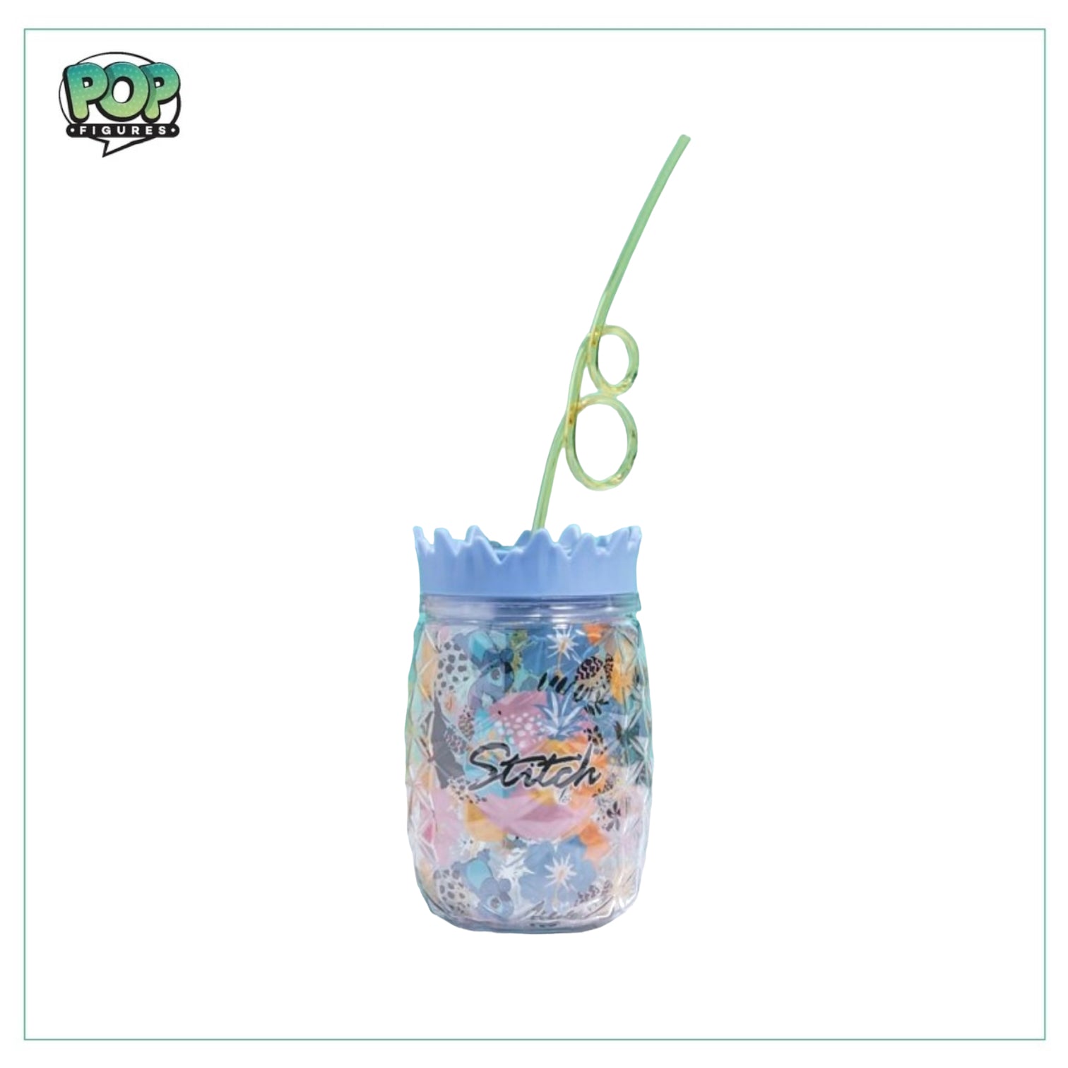 Lilo and Stitch Funko Cup with Straw -  260 ml Capacity