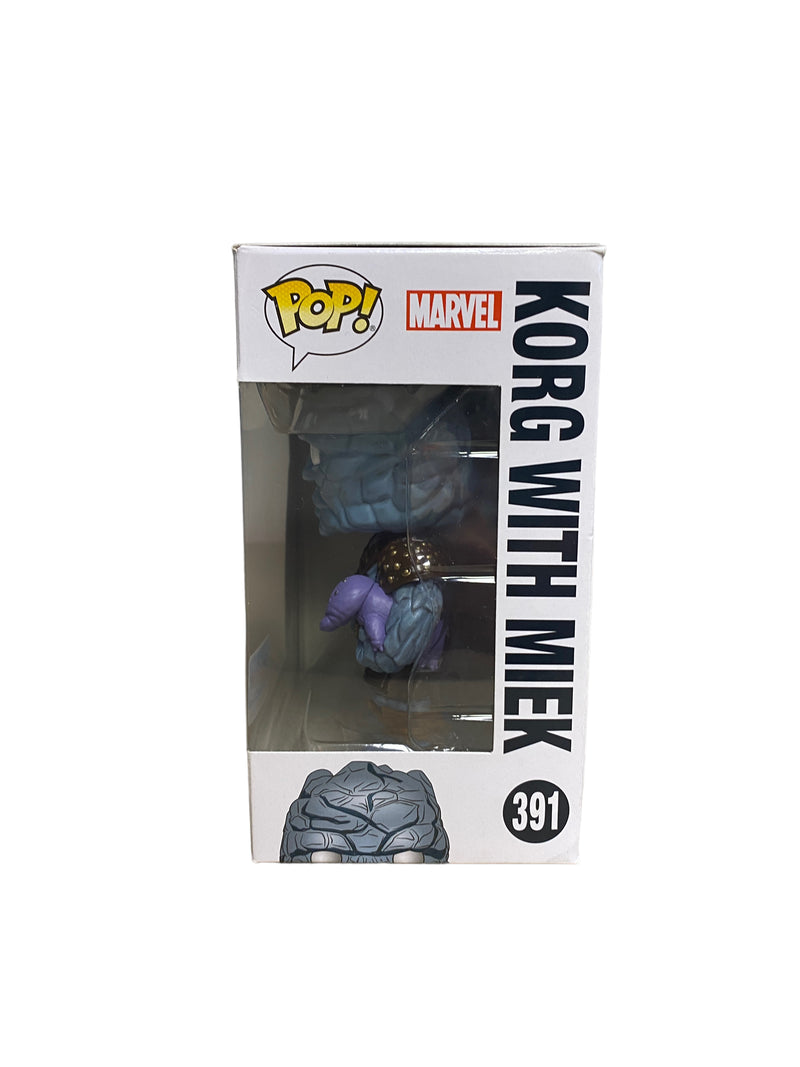 Korg With Miek #391 Funko Pop! - Thor Ragnarok - NYCC 2018 Official  Convention Exclusive - Condition 8/10