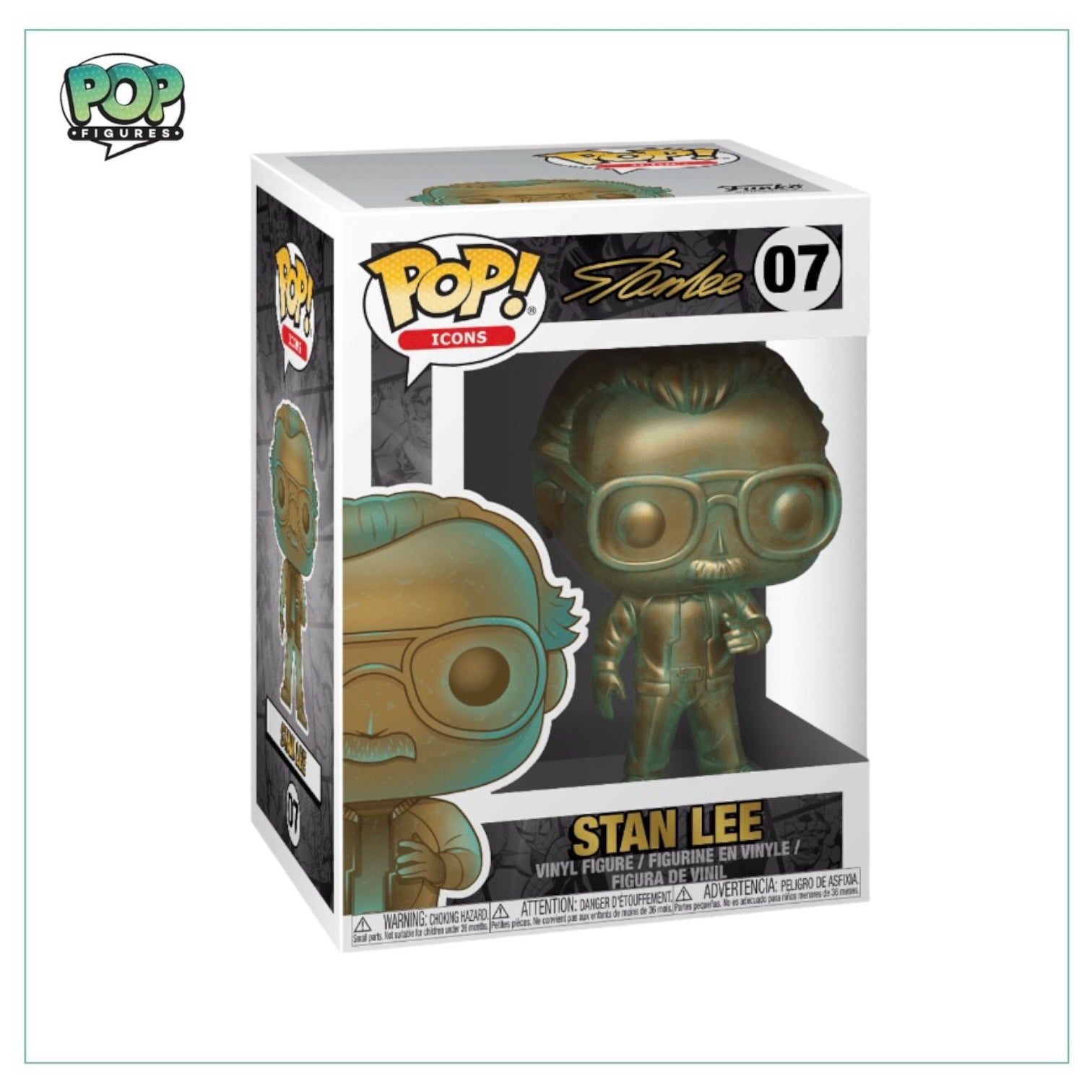 Stan Lee #07 Funko Pop! - Stan Lee - 2019 Pop - Condition 9/10