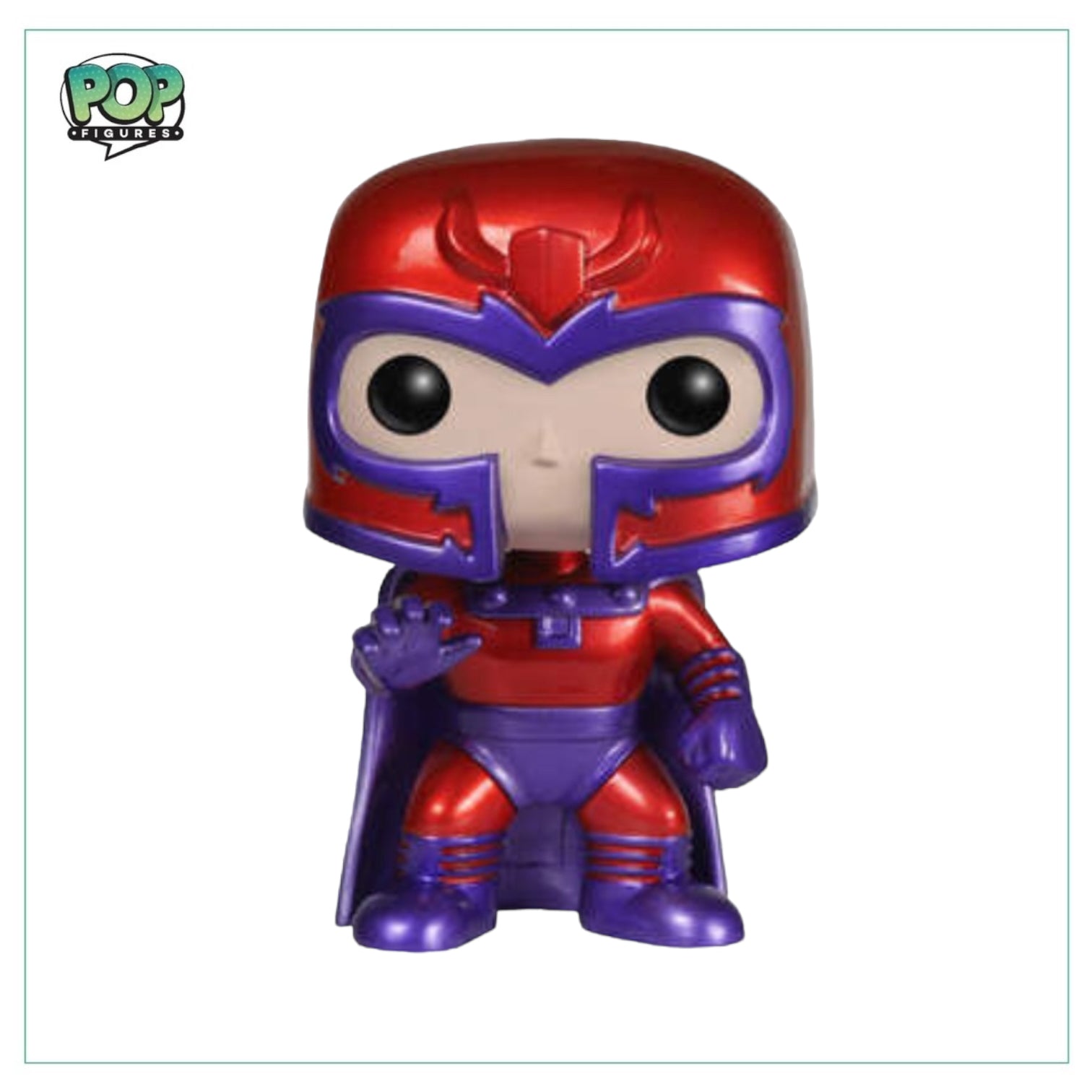 Magneto (Metallic)  #62 Funko Pop! - Marvel - Hot Topic Exclusive - 2015 Pop - Condition 9/10