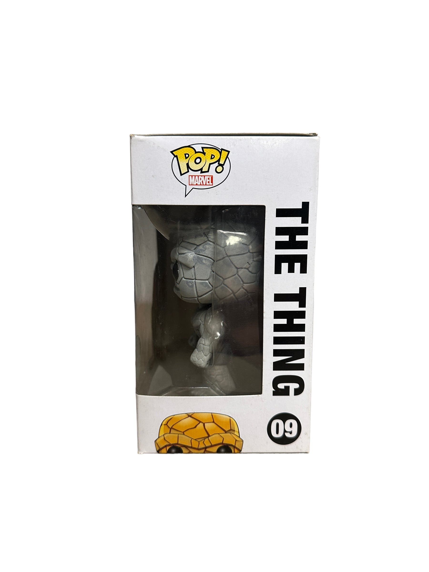 The Thing #09 (Black and White) Funko Pop! - Marvel Universe - Gemini Collectibles Exclusive - Condition 6.5/10