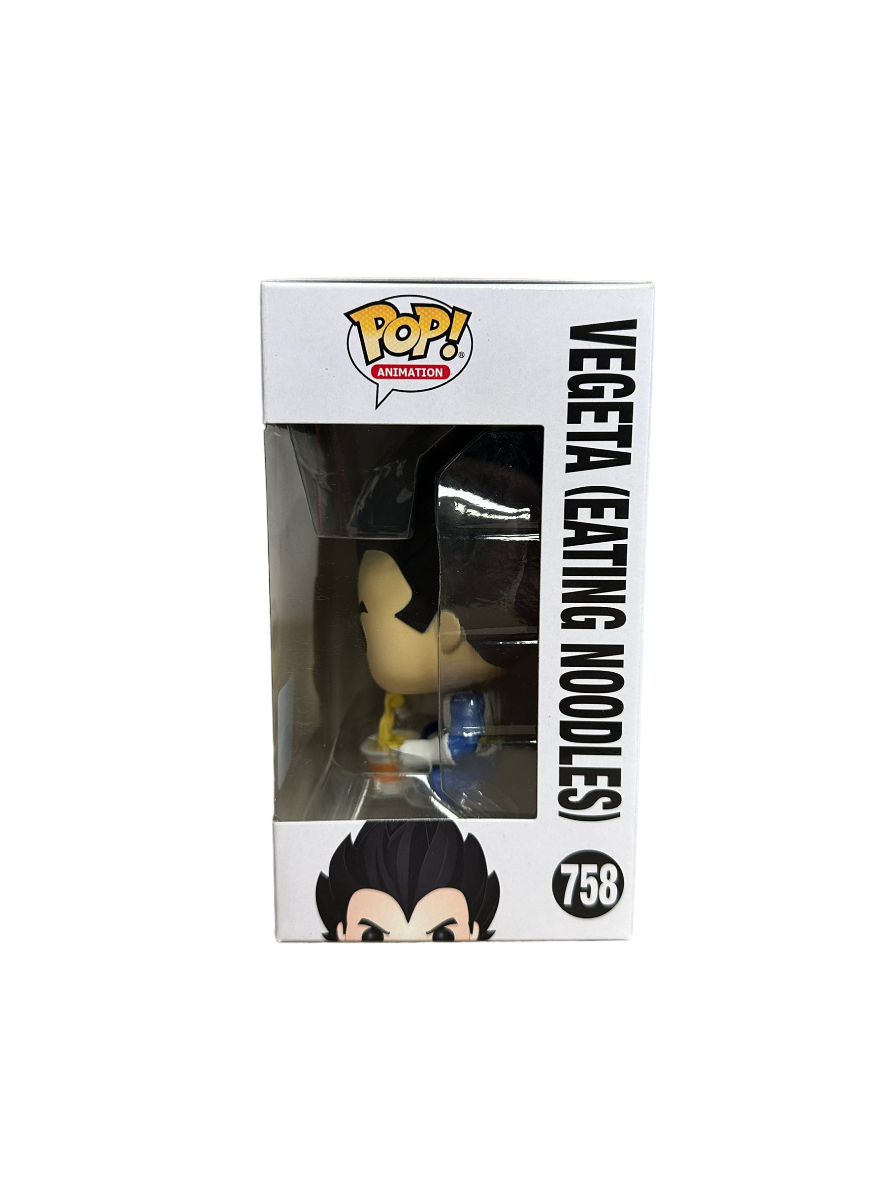 Vegeta (Eating Noodles) #758 Funko Pop! - Dragon Ball Z - ECCC 2020 Shared  Exclusive - Condition 7.5/10