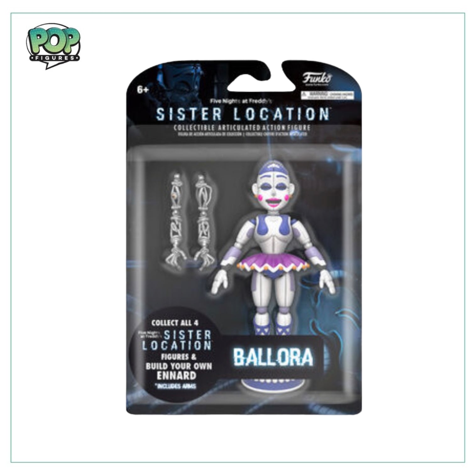 Ballora Funko Action Figure - Five Nights at Freddy - Sister Location