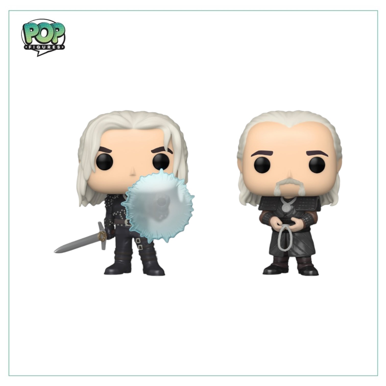 Geralt & Vesemir 2 Pack Funko Pop - The Witcher - Special Edition