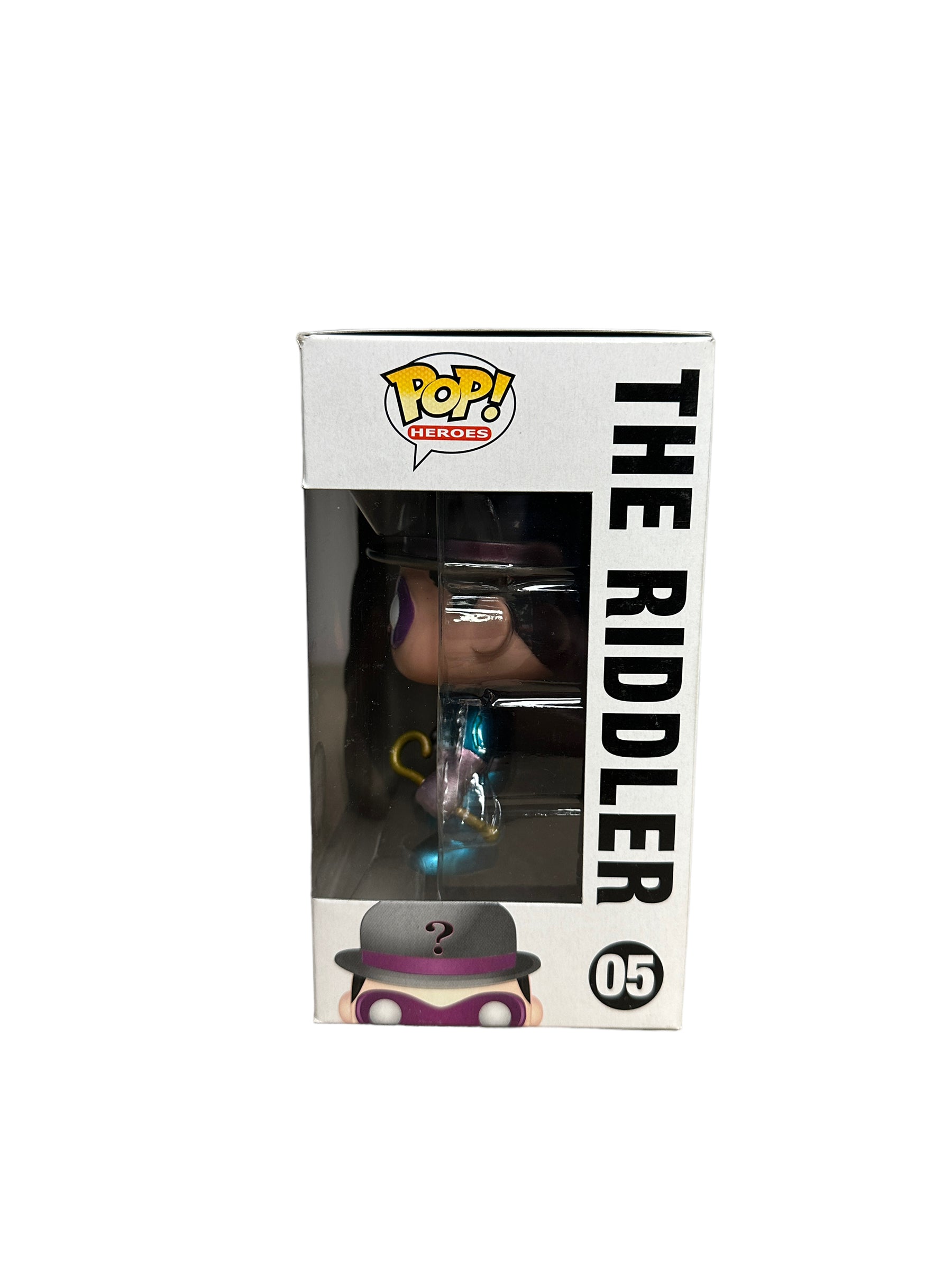 The Riddler #05 (Metallic Chase) Funko Pop! - DC Universe - Condition 8.25/10