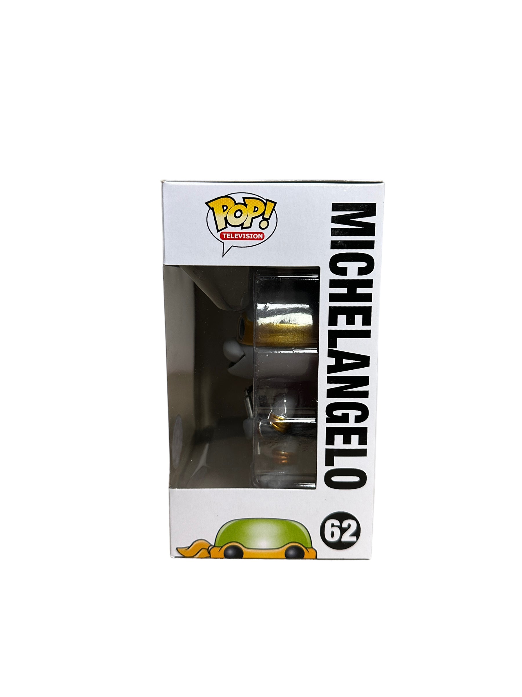 Michelangelo #62 (Grayscale Metallic) Funko Pop! - Teenage Mutant Ninja Turtles - Coast City Styles Exclusive LE500 Pcs - Condition 8.75/10