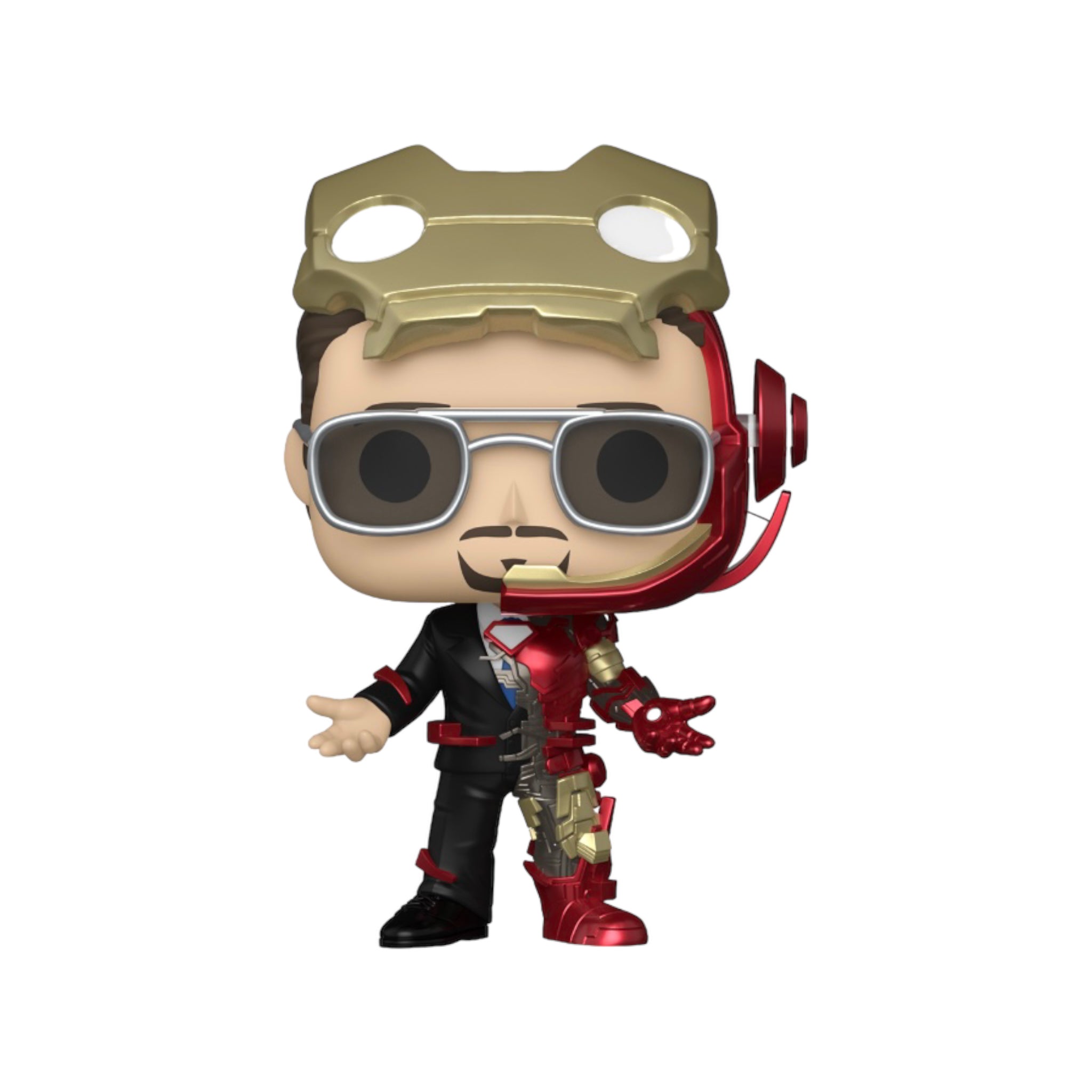 Tony Stark #1354 (Summoning Armour) Funko Pop! - Marvel - C2E2 2024 Shared Exclusive - Condition 8.5/10