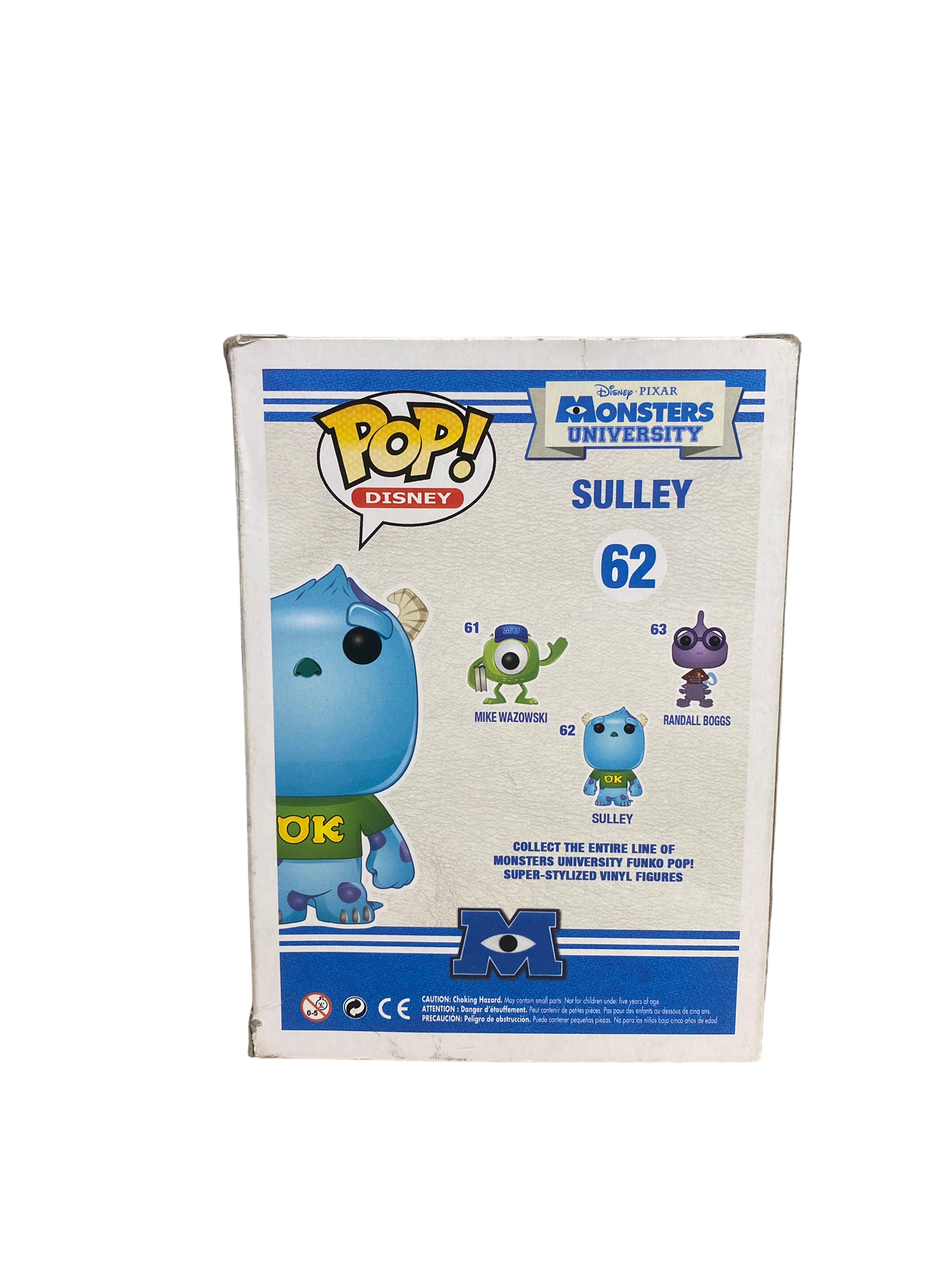 Sulley #62 (Metallic) Funko Pop! - Monsters University - SDCC 2013 Exclusive LE480 Pcs - Condition 6/10