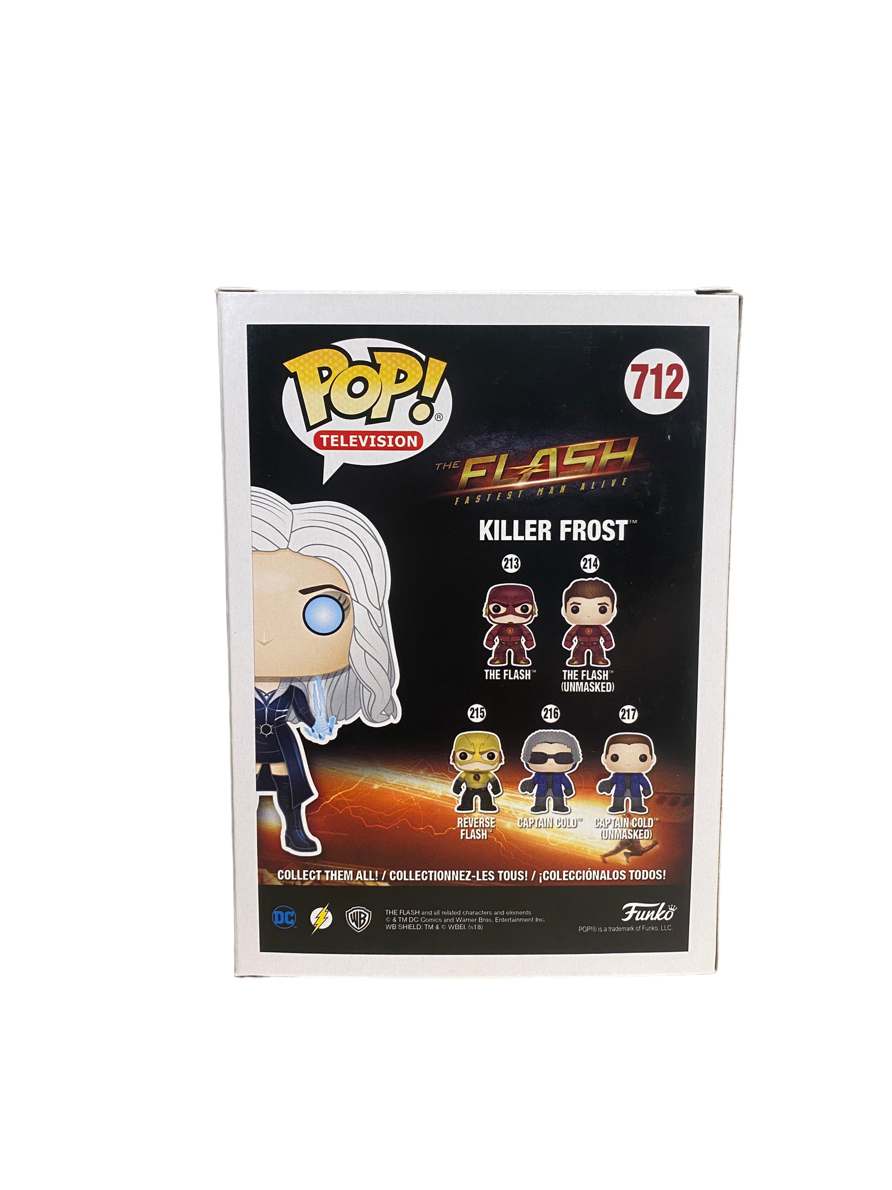 Killer Frost #712 (Glows In The Dark) Funko Pop! - The Flash - NYCC 2018 Shared Exclusive - Condition 8.5/10