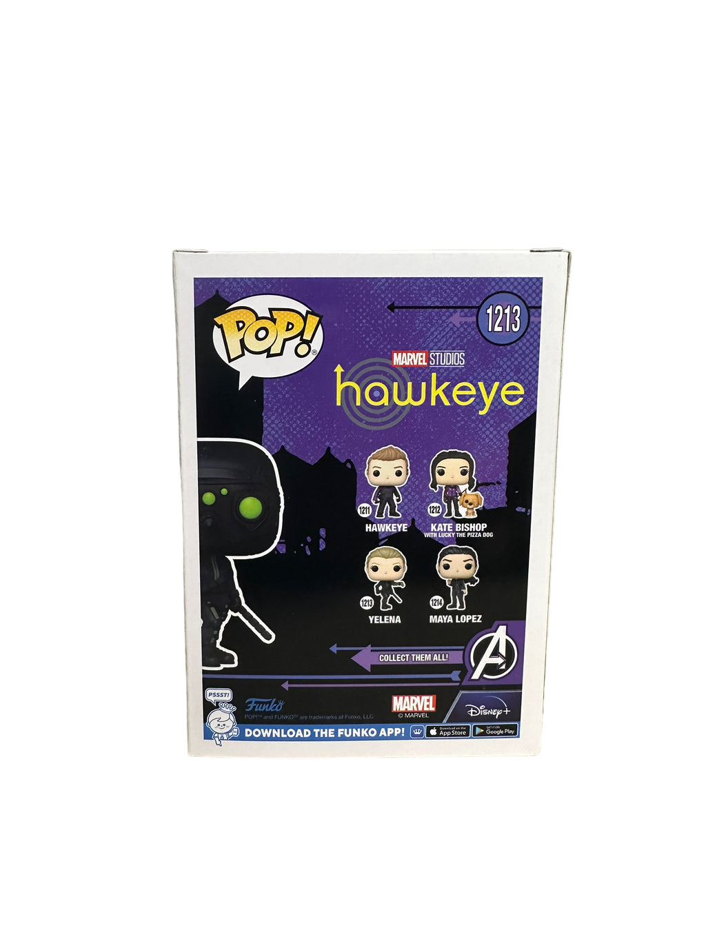 Funko Pop Disney Hawkeye Yelena #1213 Vinyl Figure Marvel Studios