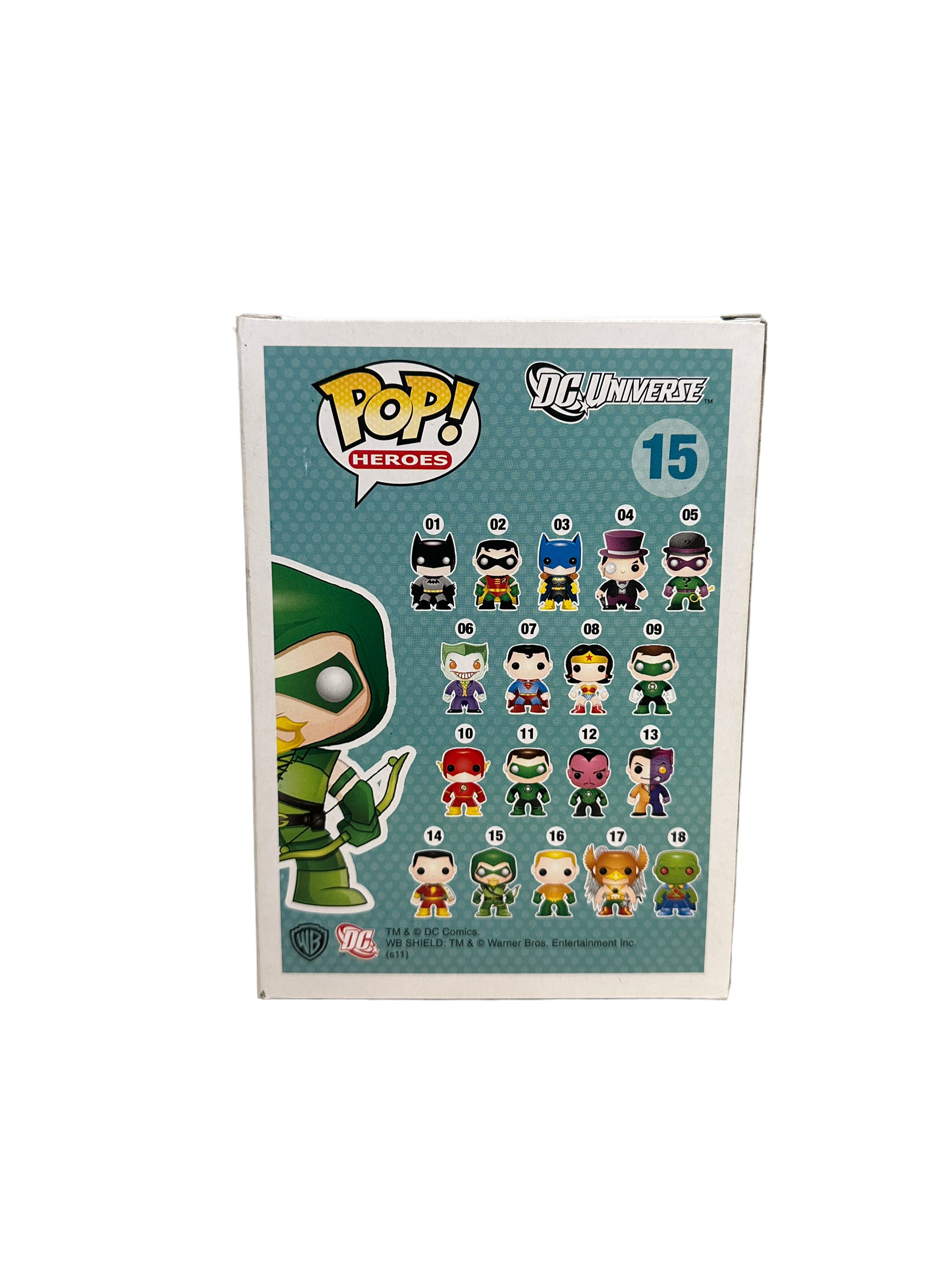 Green Arrow #15 (Metallic) Funko Pop! - DC Universe - Gemini Collectibles Exclusive LE240 Pcs - Condition 7/10