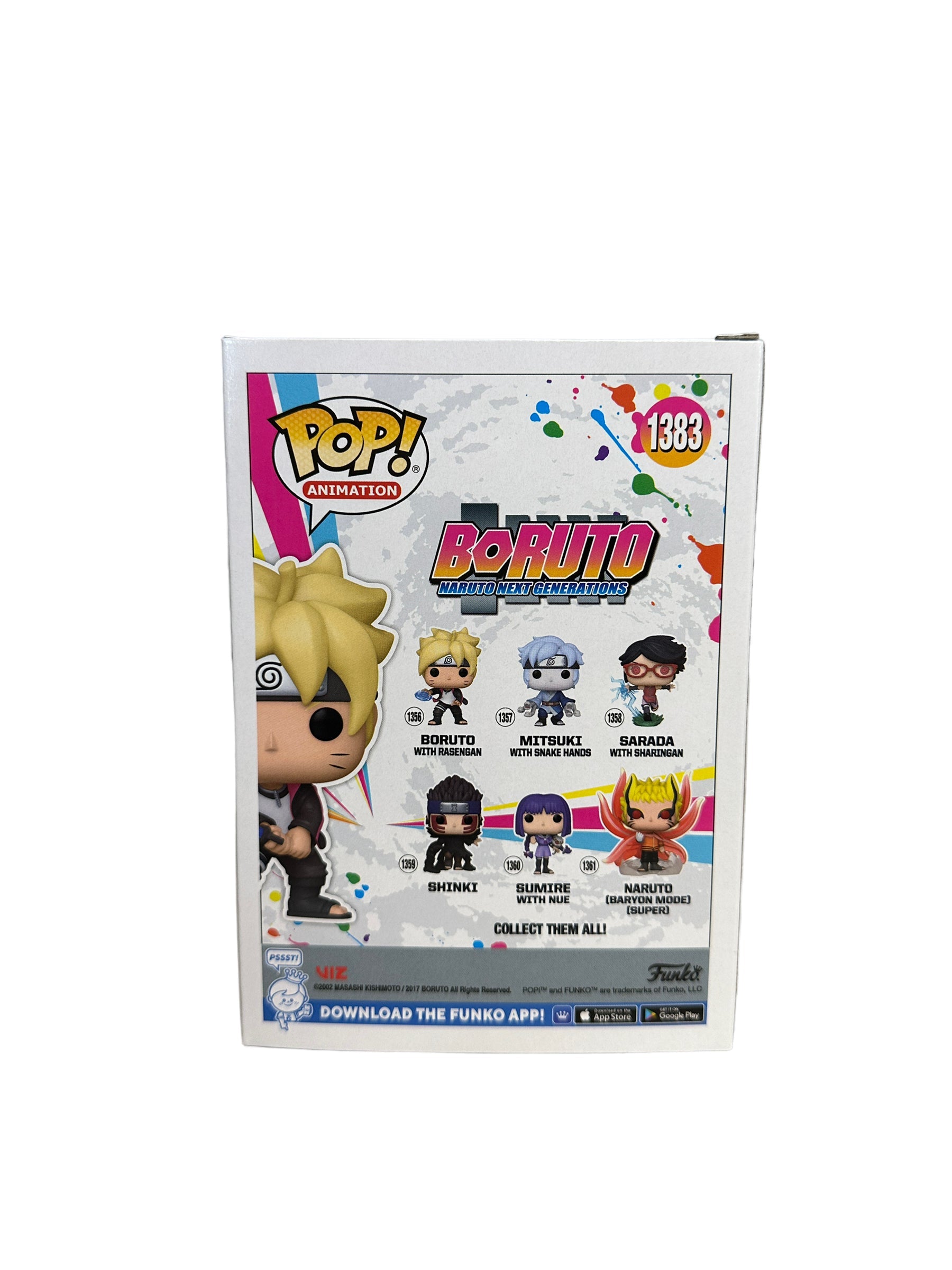 Boruto with Chakra Blade #1383 (Glow Chase) Funko Pop! - Boruto: Naruto Next Generations - AAA Anime Exclusive - Condition 9.5/10