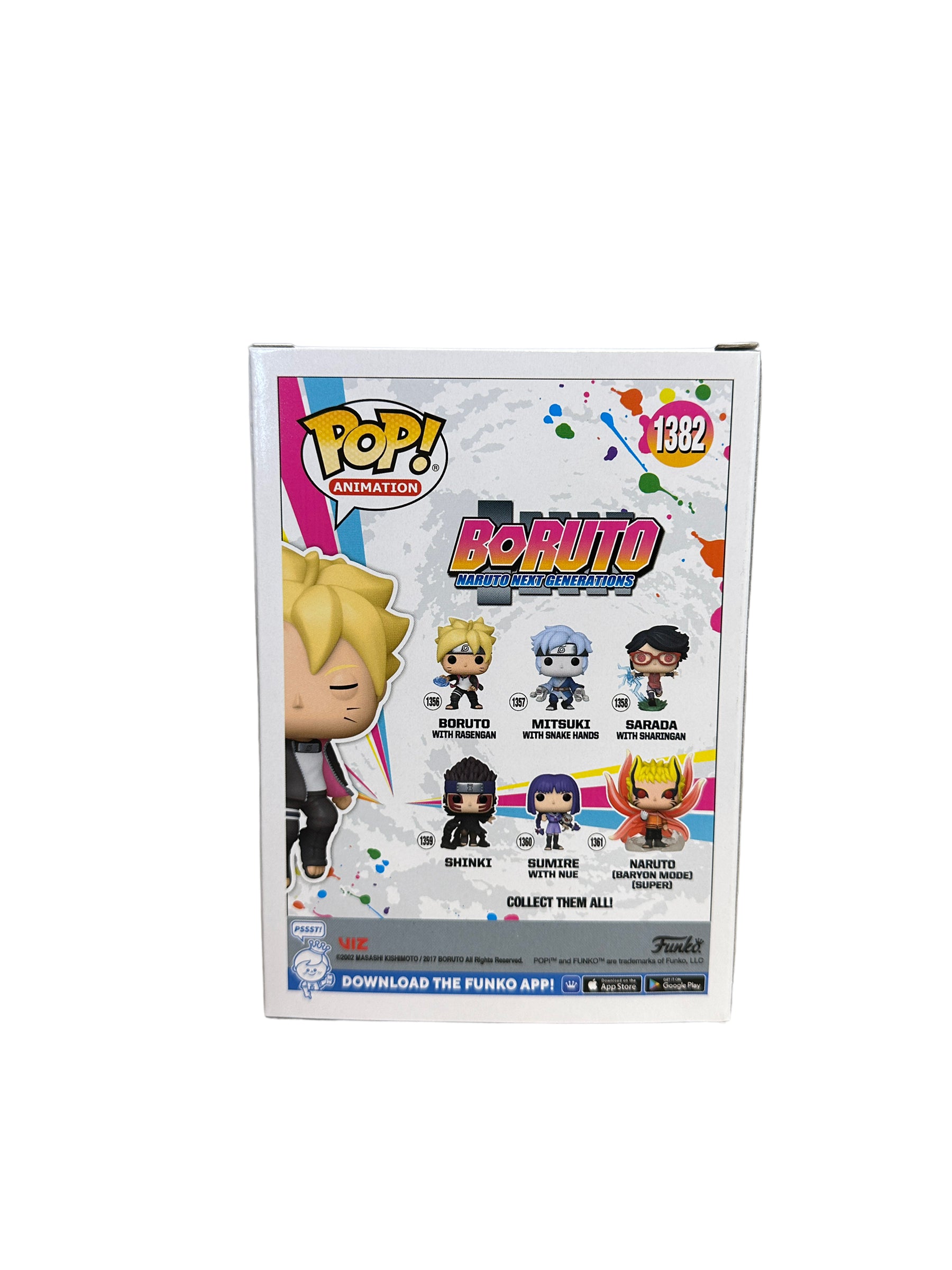 Boruto (Momoshiki Transformation) #1382 (Glow Chase) Funko Pop! - Boruto: Naruto Next Generations - SDCC 2023 / Toystop Collectibles Exclusive - Condition 9.5/10