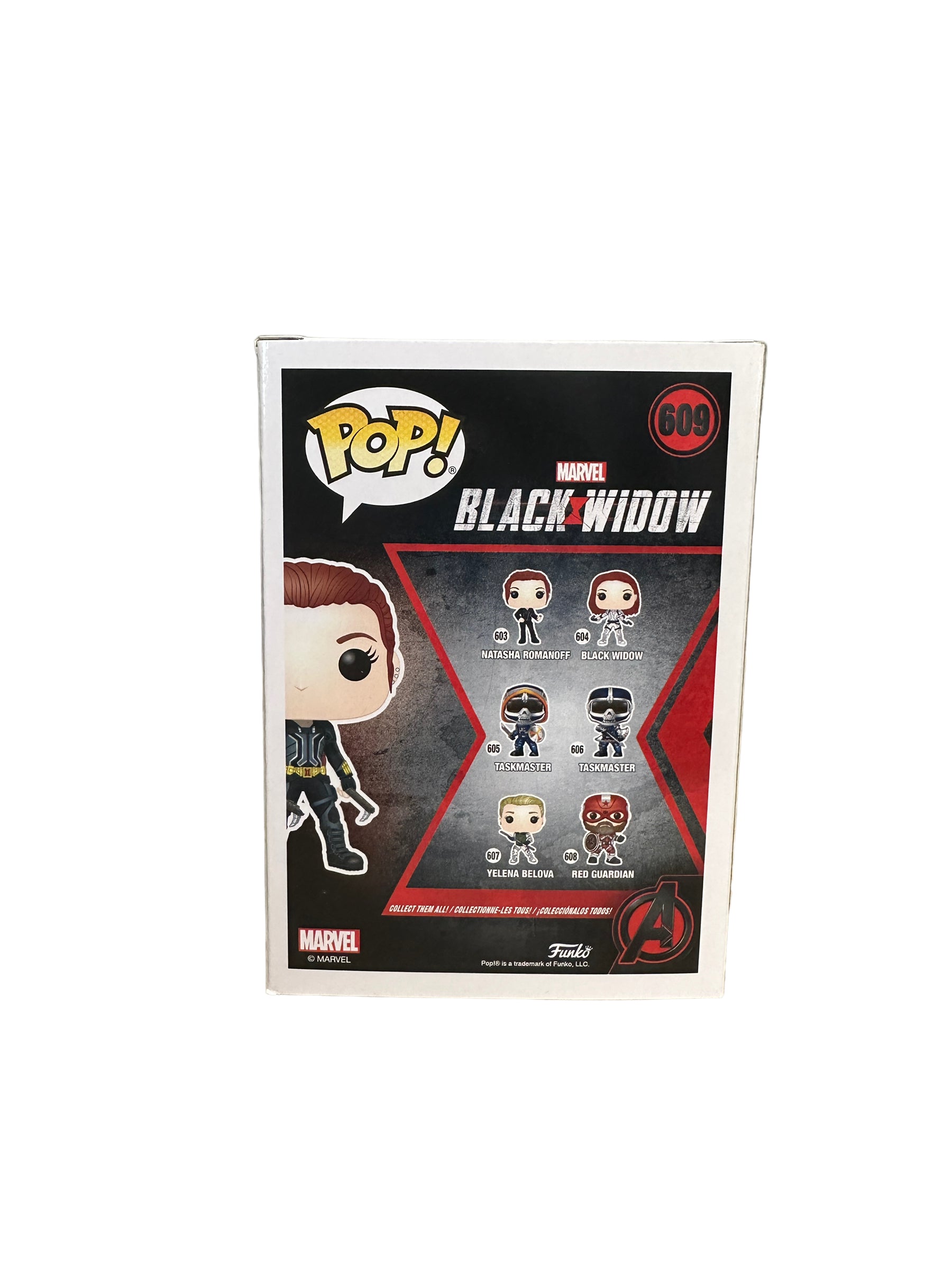 Black Widow #609 (Gray) Funko Pop! - Black Widow - Special Edition - Condition 8.75/10