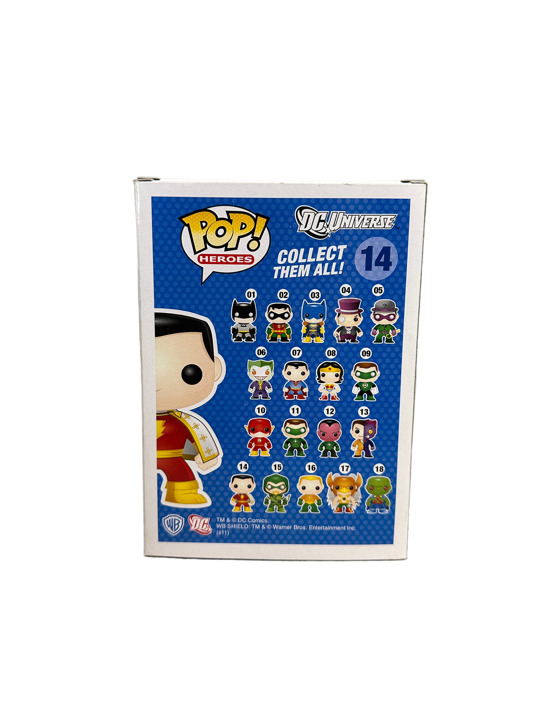 Shazam #14 (Metallic) Funko Pop! - DC Universe - Gemini Collectibles Exclusive LE240 Pcs - Condition 8.5/10