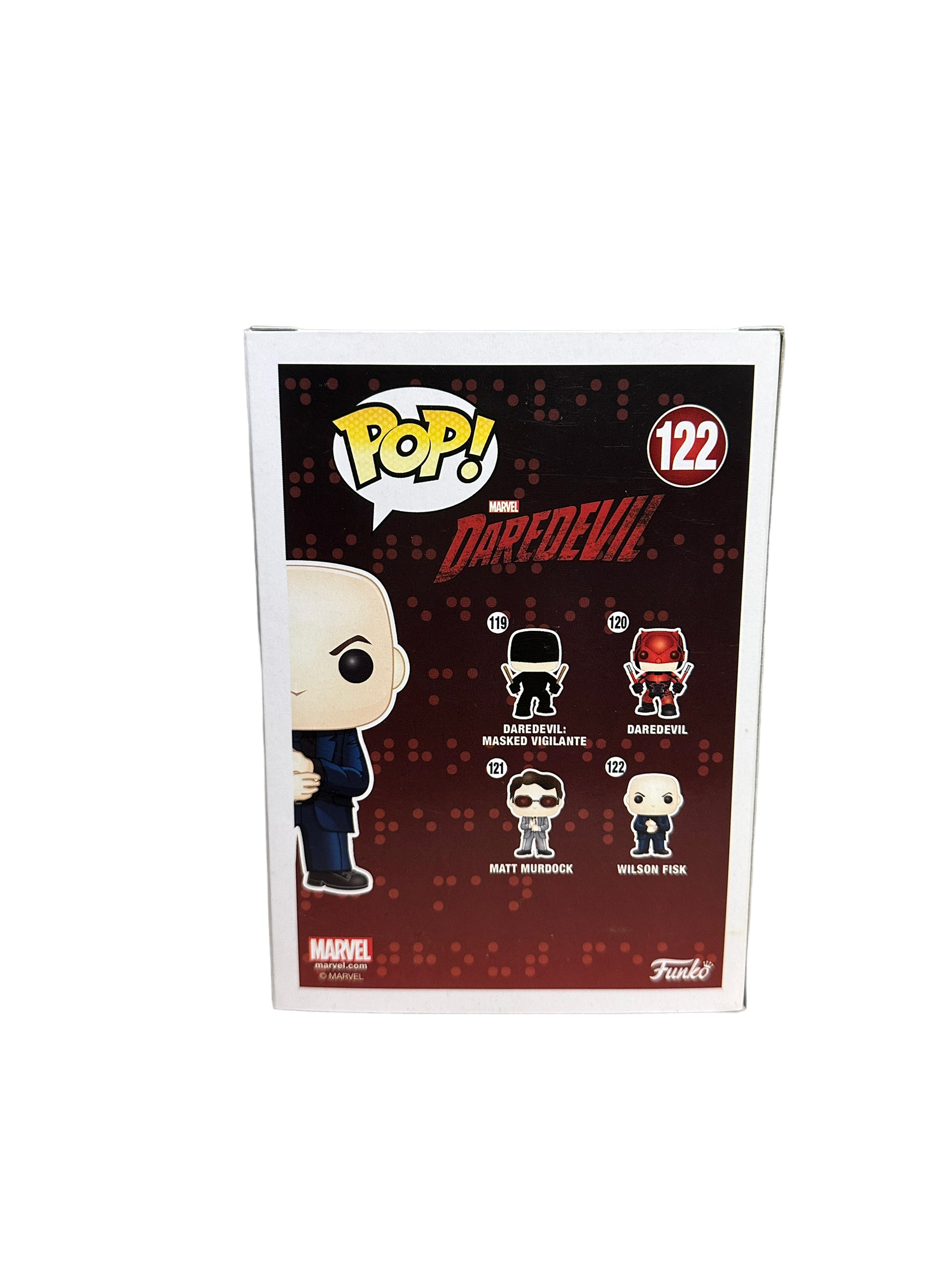 Wilson Fisk #122 Funko Pop! - Daredevil - 2015 Pop! - Condition 9/10