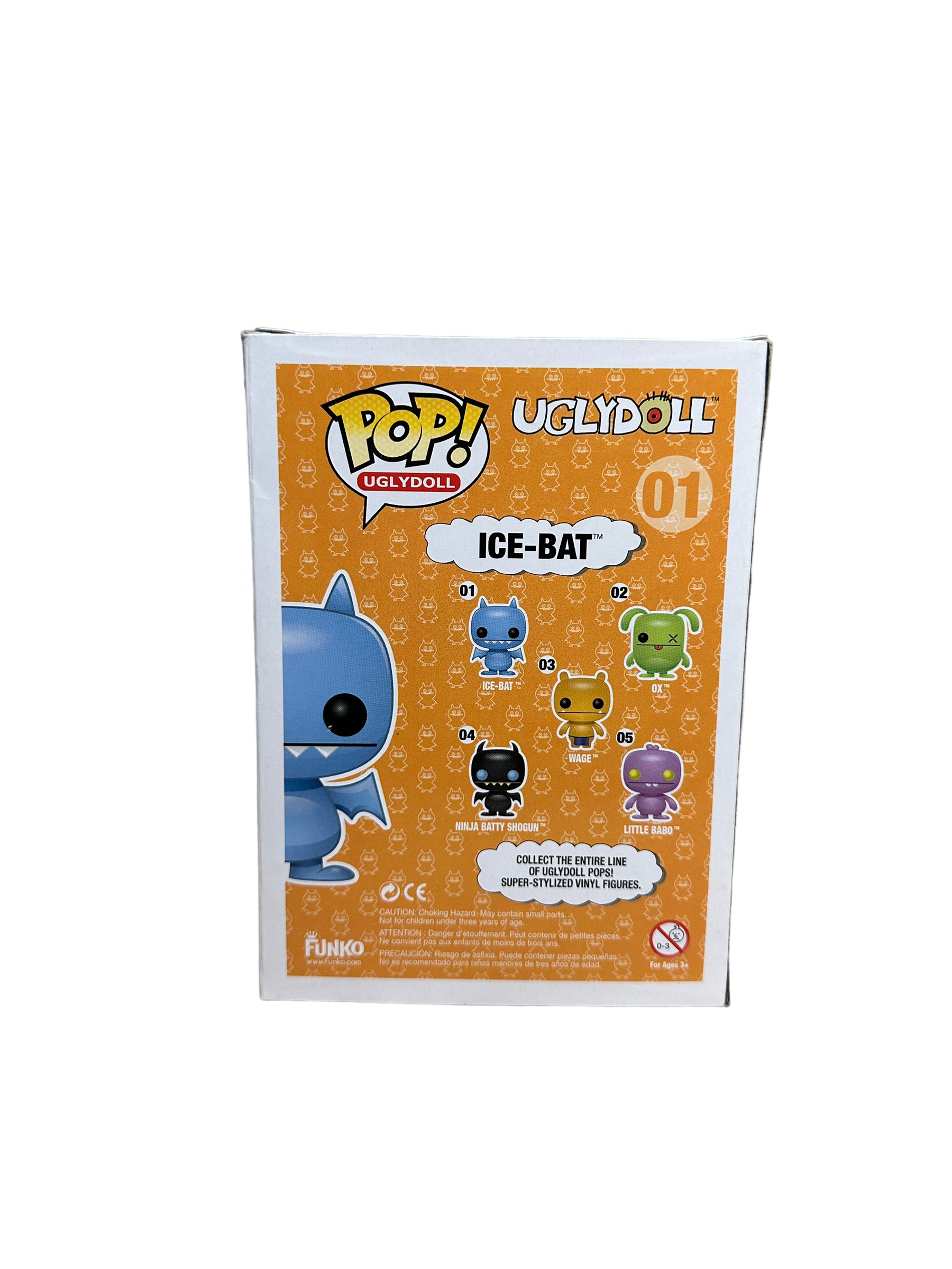 Ice Bat #01 (Glow Chase) Funko Pop! - Uglydoll - 2011 Pop! - Condition 8/10