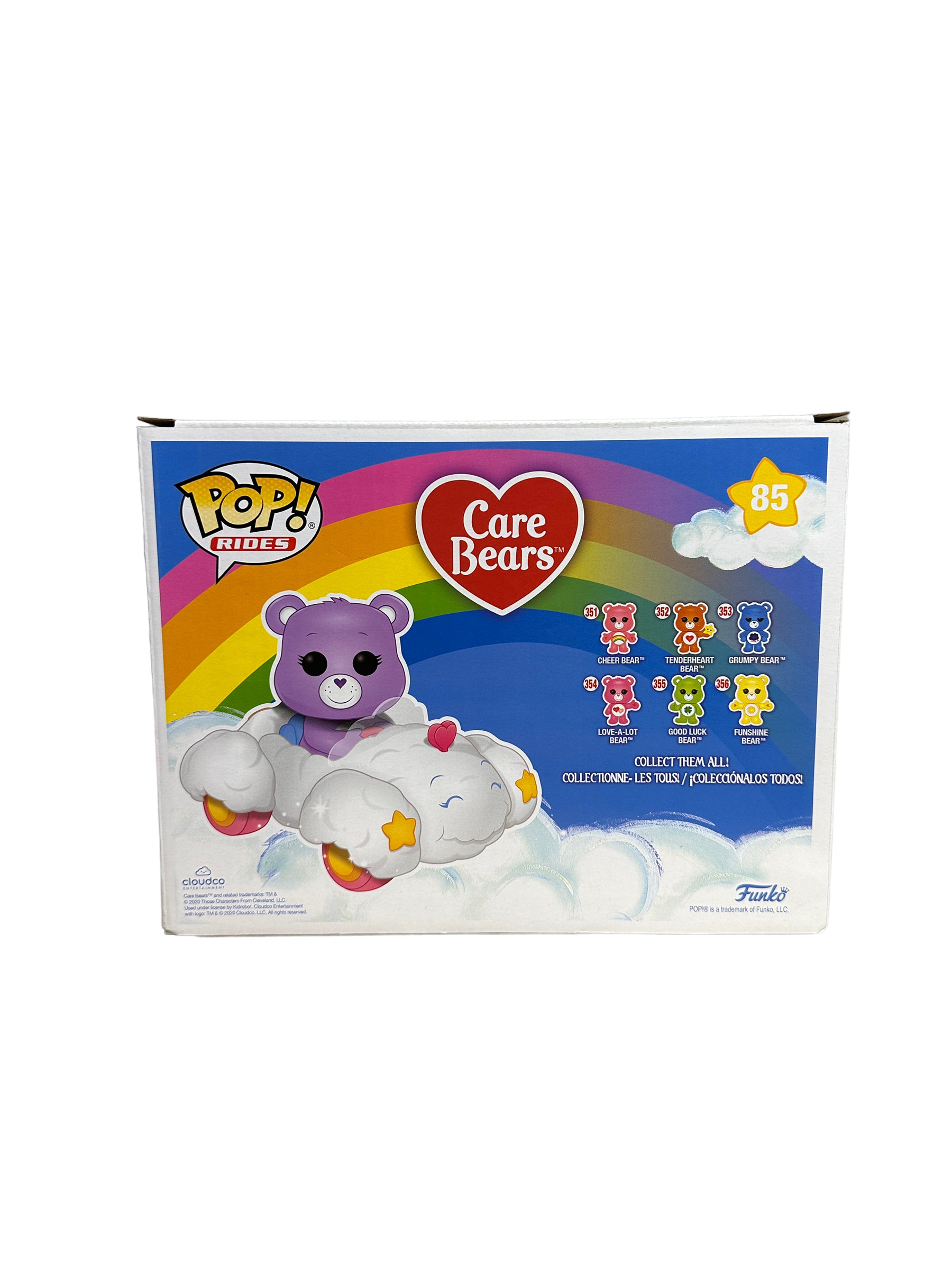 Share Bear with Cloud Mobile #85 Funko Pop Ride! - Care Bears - Popcultcha Exclusive - Condition 9/10