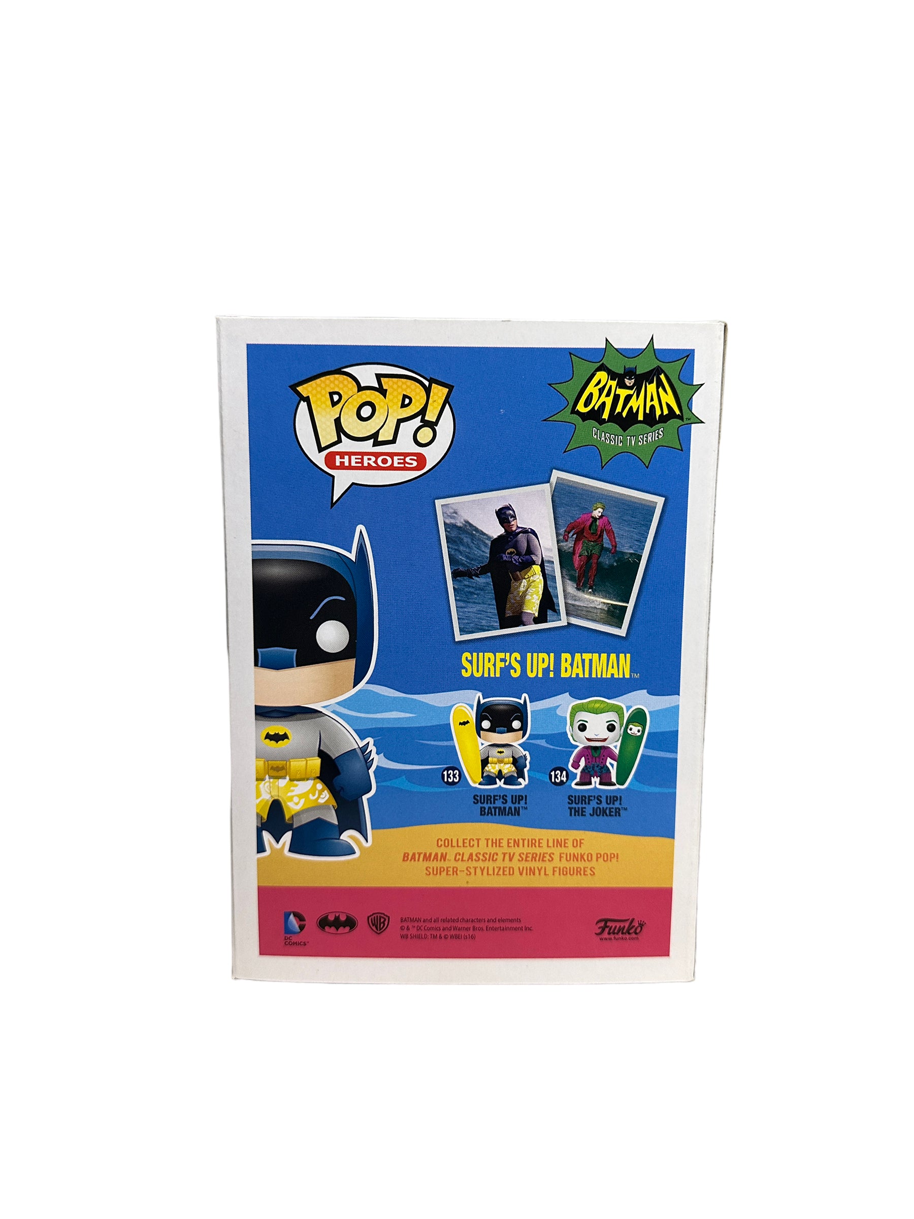 Surf's Up! Batman #133 Funko Pop! - Batman Classic TV Series - 2016 Pop! - Condition 8.75/10