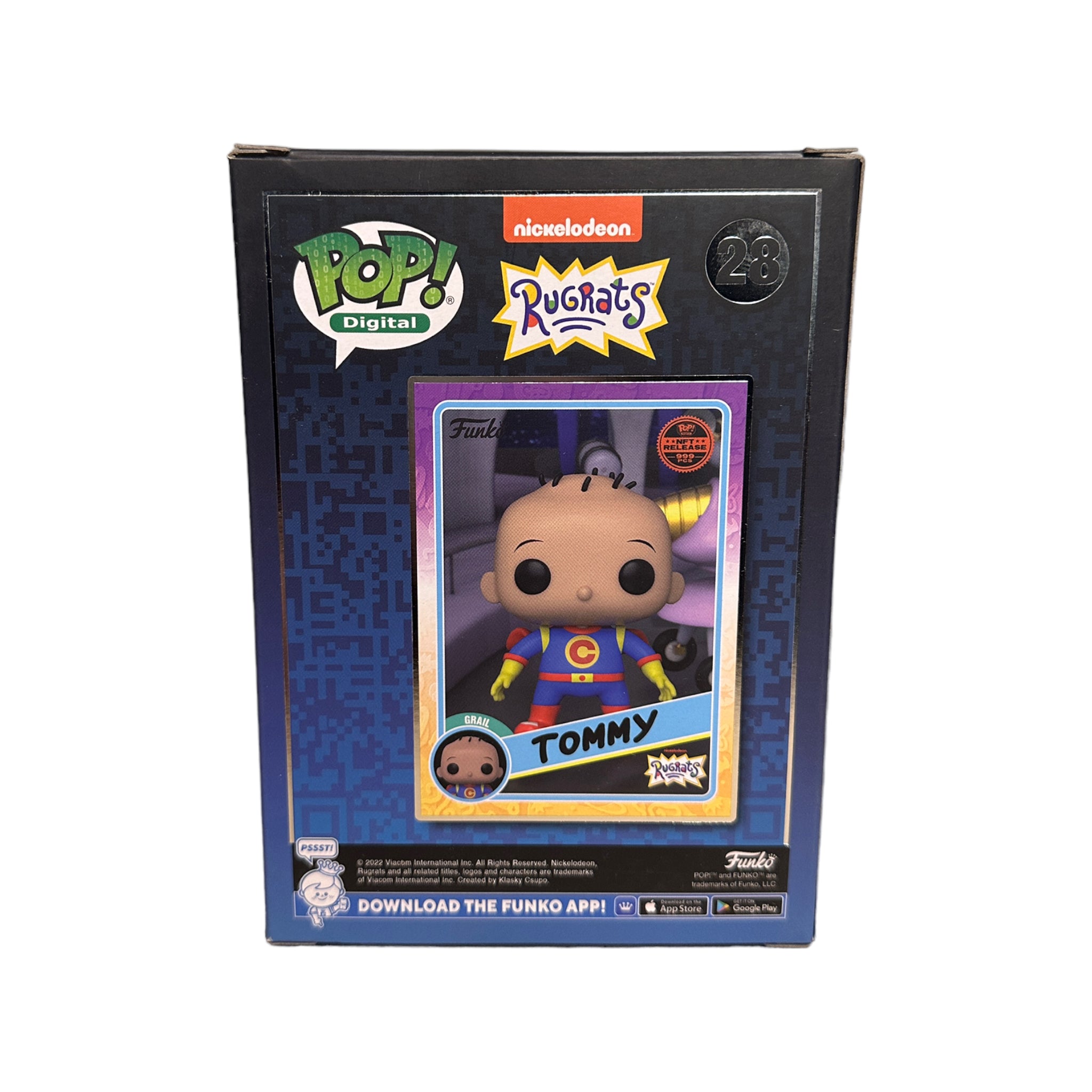 Funko POP! Nickelodeon Rugrats Superhero TOMMY #28 Grail LE orders 999 IN HAND