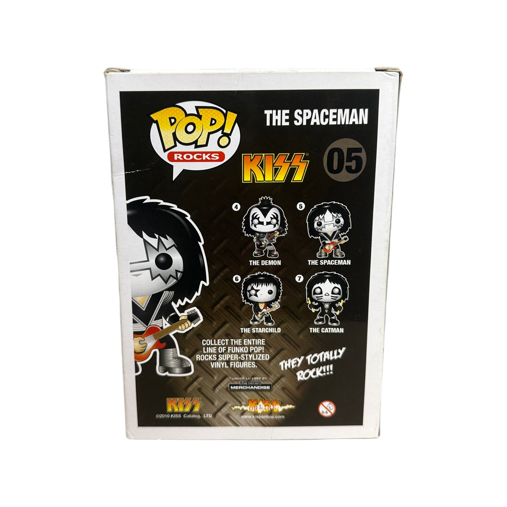 The Spaceman #05 Funko Pop! - Kiss - 2012 Pop! - Condition 7/10