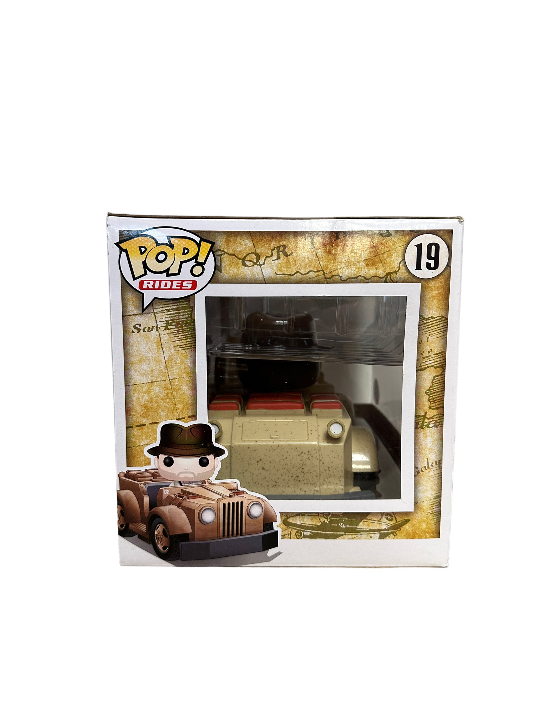 Funko Pop! Indiana Jones #19 Indy's Ride Disney Park Excl Vaulted 2024 NIB RARE HTF