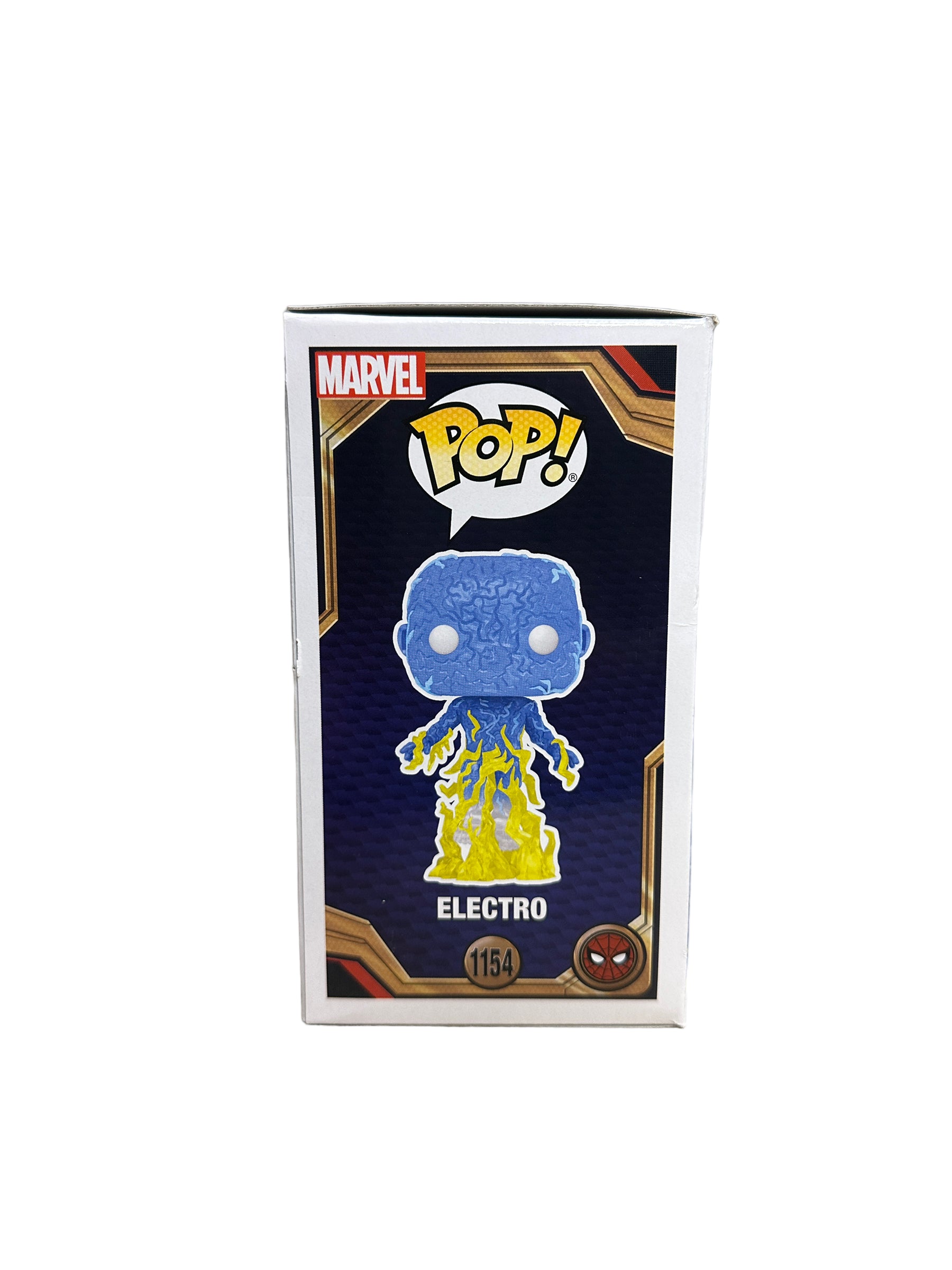 Electro #1154 (Glows in the Dark) Funko Pop! - Spider-Man No Way Home - Marvel Collector Corps Exclusive - Condition 7.5/10