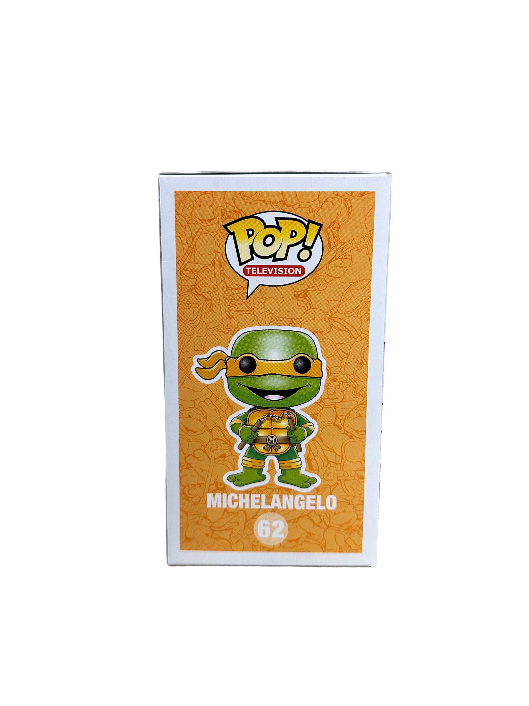 Funko Pop! Television Teenage Mutant Ninja Turtles Michelangelo(Metallic)  SDCC Figure #62 - IT