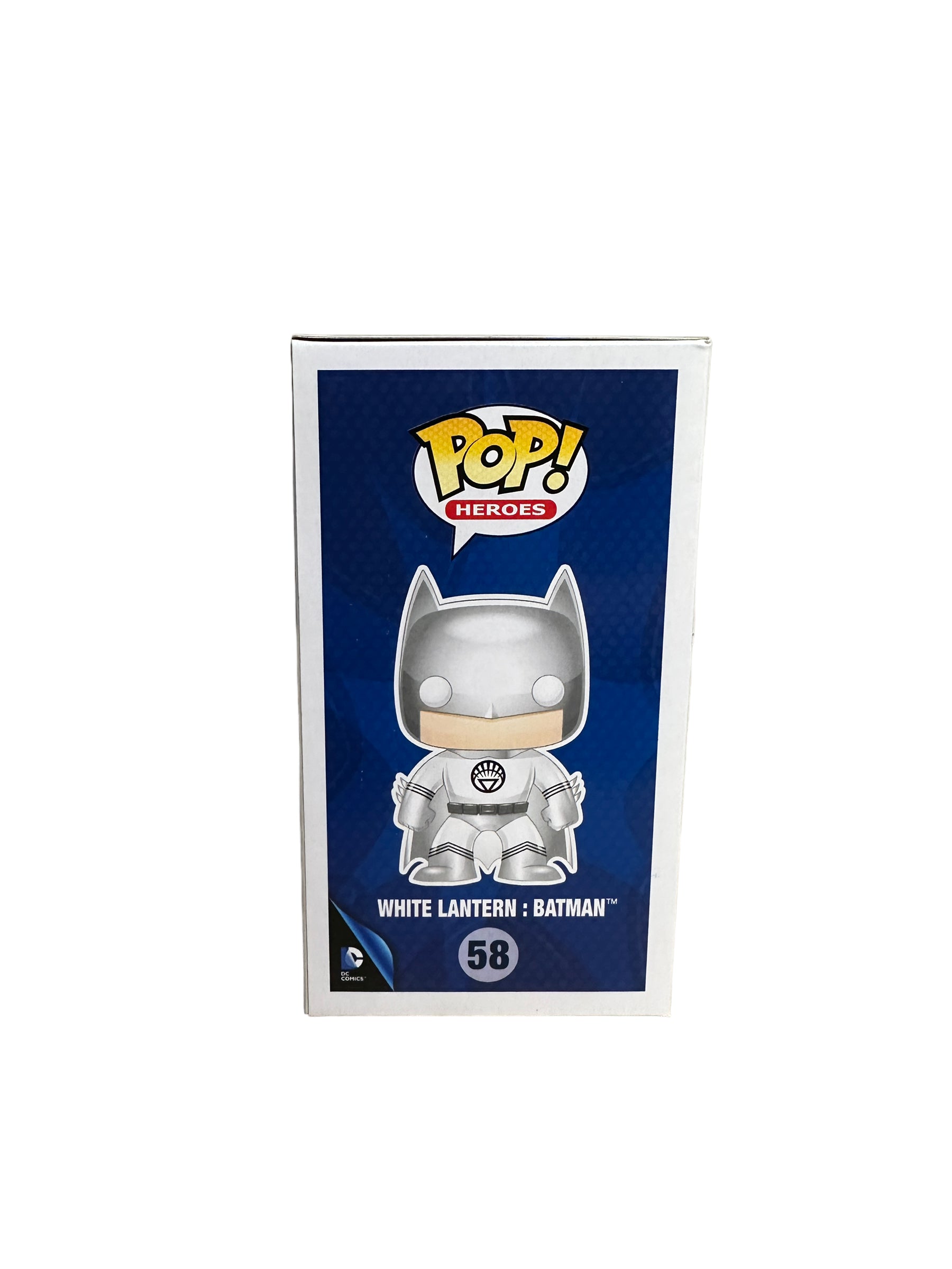 White batman funko store pop