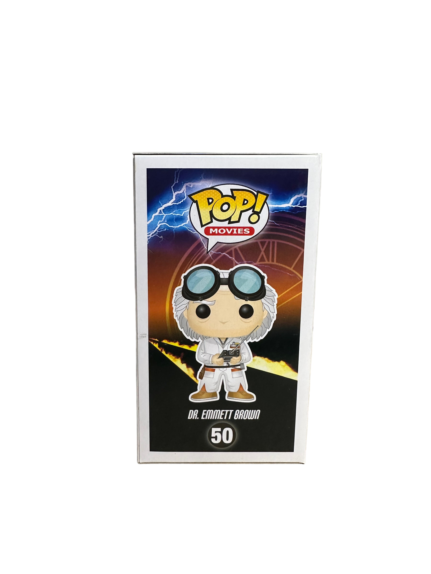 Dr. Emmett Brown #50 (Glows in the Dark) Funko Pop! - Back to the Future - 2014 Convention Exclusive - Condition 9/10