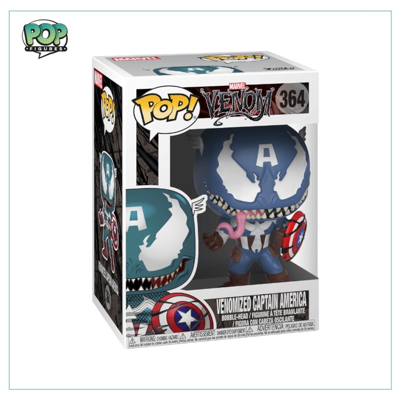 Venomized Captain America #364 Funko Pop! - Venom