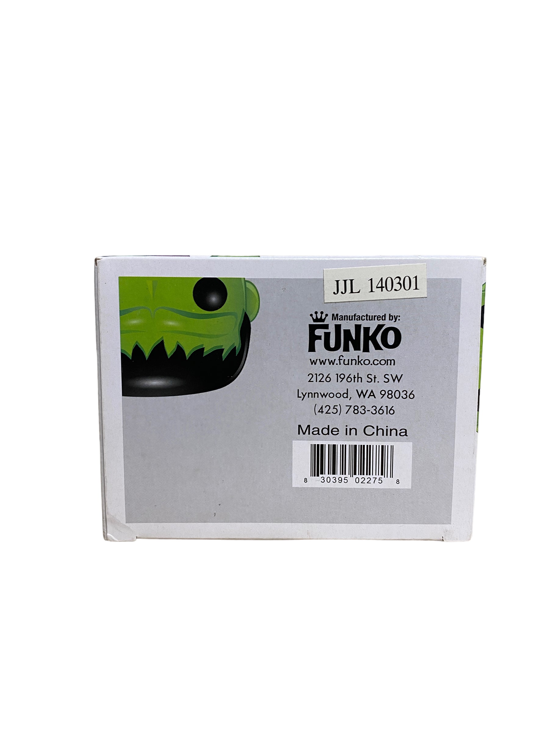 The Hulk #08 (Vinyl Bobble-Head) Funko Pop! - Marvel Universe - 2014 Pop! - Condition 7.5/10