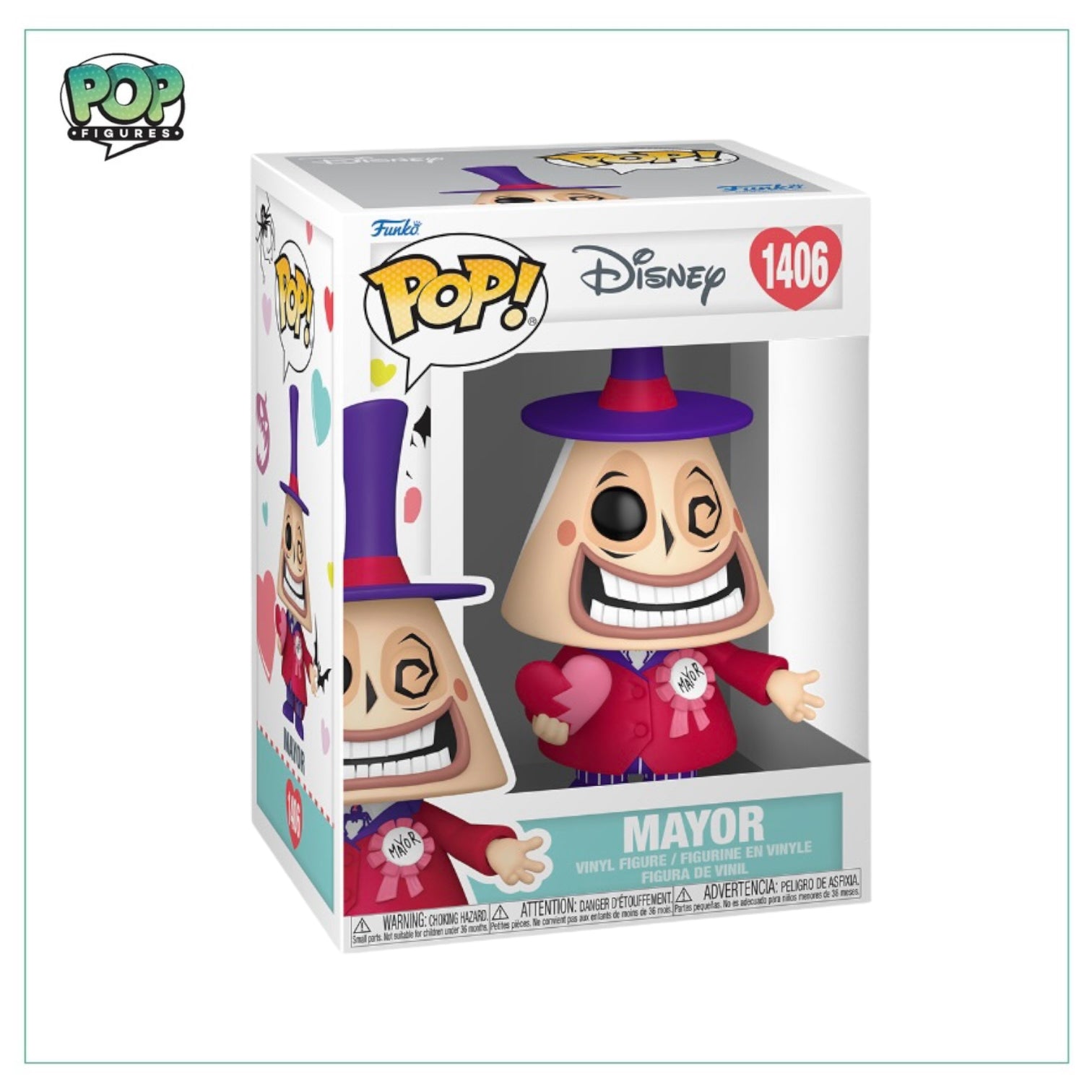 Mayor #1406 Funko Pop! - Disney Valentines