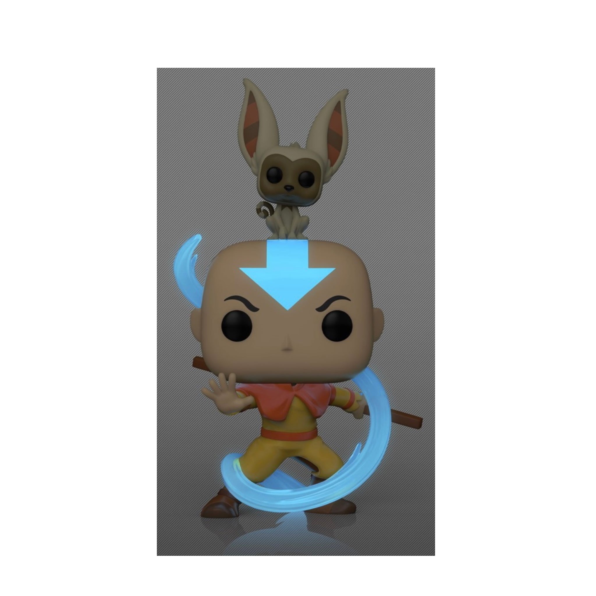 POP! & Tee: Avatar: The Last Airbender - Aang with Mono (Glows in the Dark)