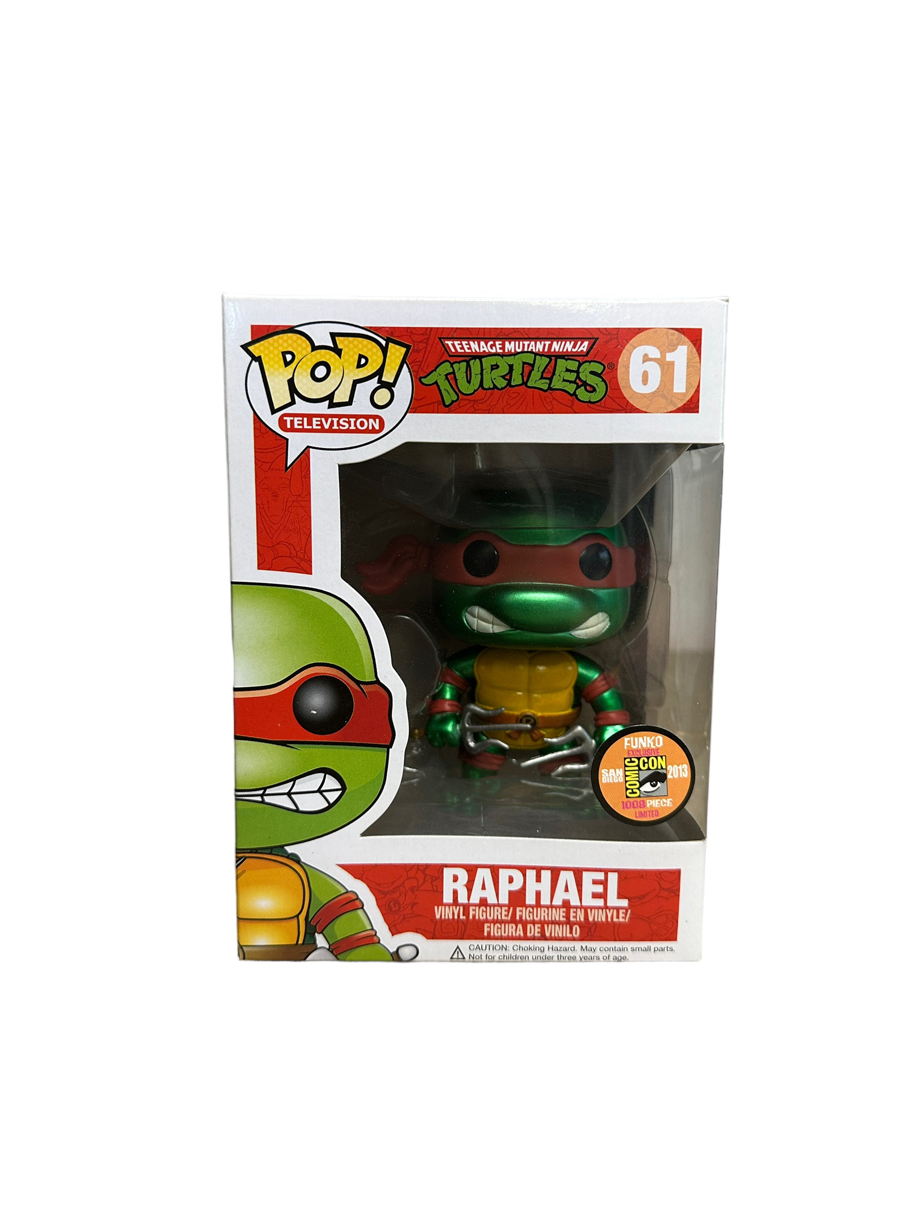 Teenage Mutant Ninja Turtles (Metallic) Funko Pop Set! - SDCC 2013 Exclusives LE1008 Pcs each - Condition varies