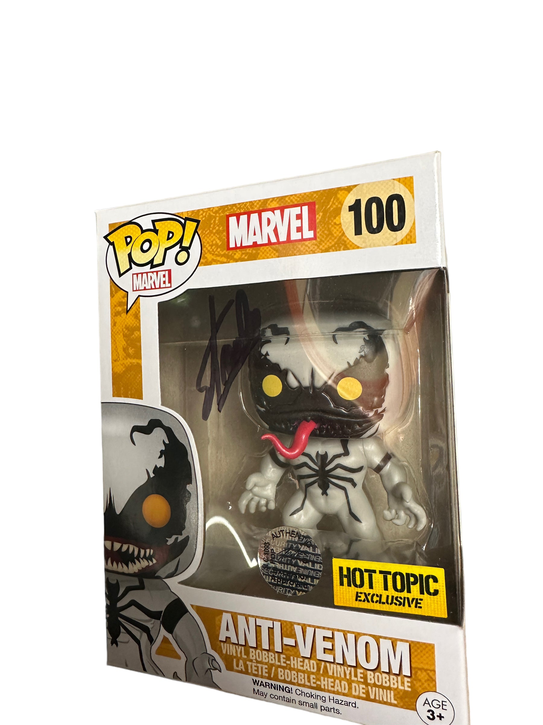Stan Lee Signed Anti-Venom #100 Funko Pop! - Marvel - Hot Topic Exclus
